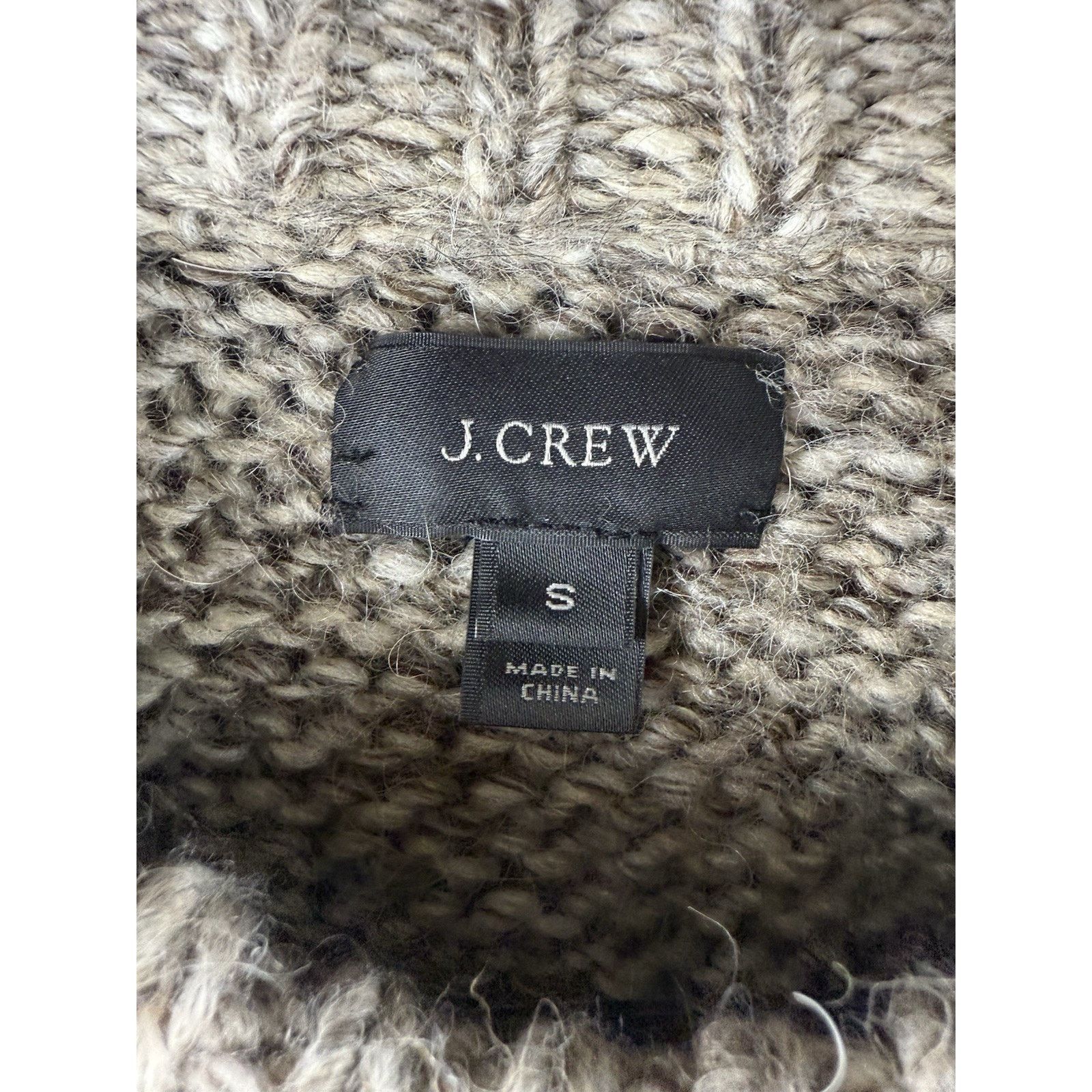 J.Crew J Crew Alpaca Wool Blend Sweater Leather Shoulder Patches S Size US S / EU 44-46 / 1 - 4 Thumbnail