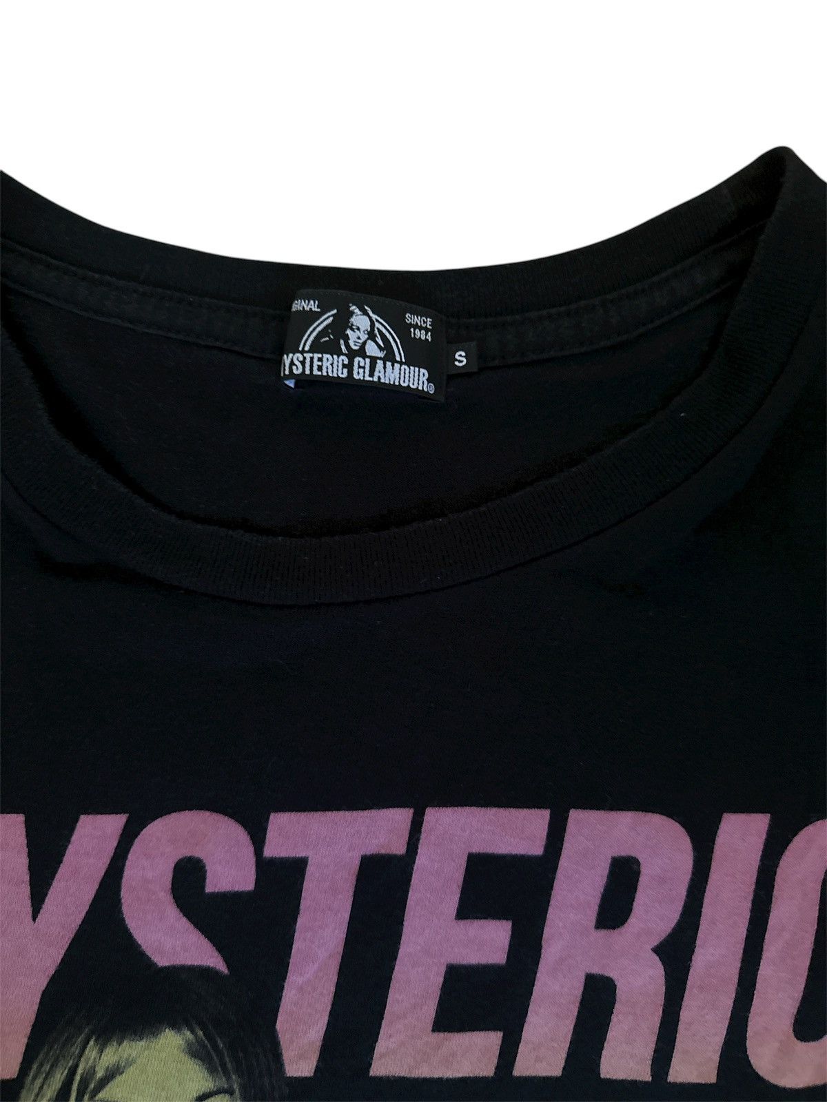 Hysteric Glamour Hysteric Glamour black and purple cotton t-shirt Size US S / EU 44-46 / 1 - 3 Thumbnail