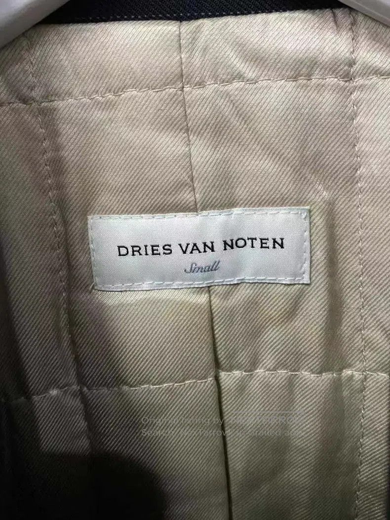 Dries Van Noten Dries Van Noten Trench Coat / Overcoat (Trench Coat for be Size US S / EU 44-46 / 1 - 5 Thumbnail