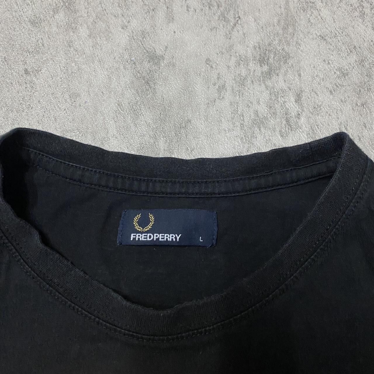 Fred Perry Fred Perry black cotton short sleeve tee Size US L / EU 52-54 / 3 - 3 Thumbnail