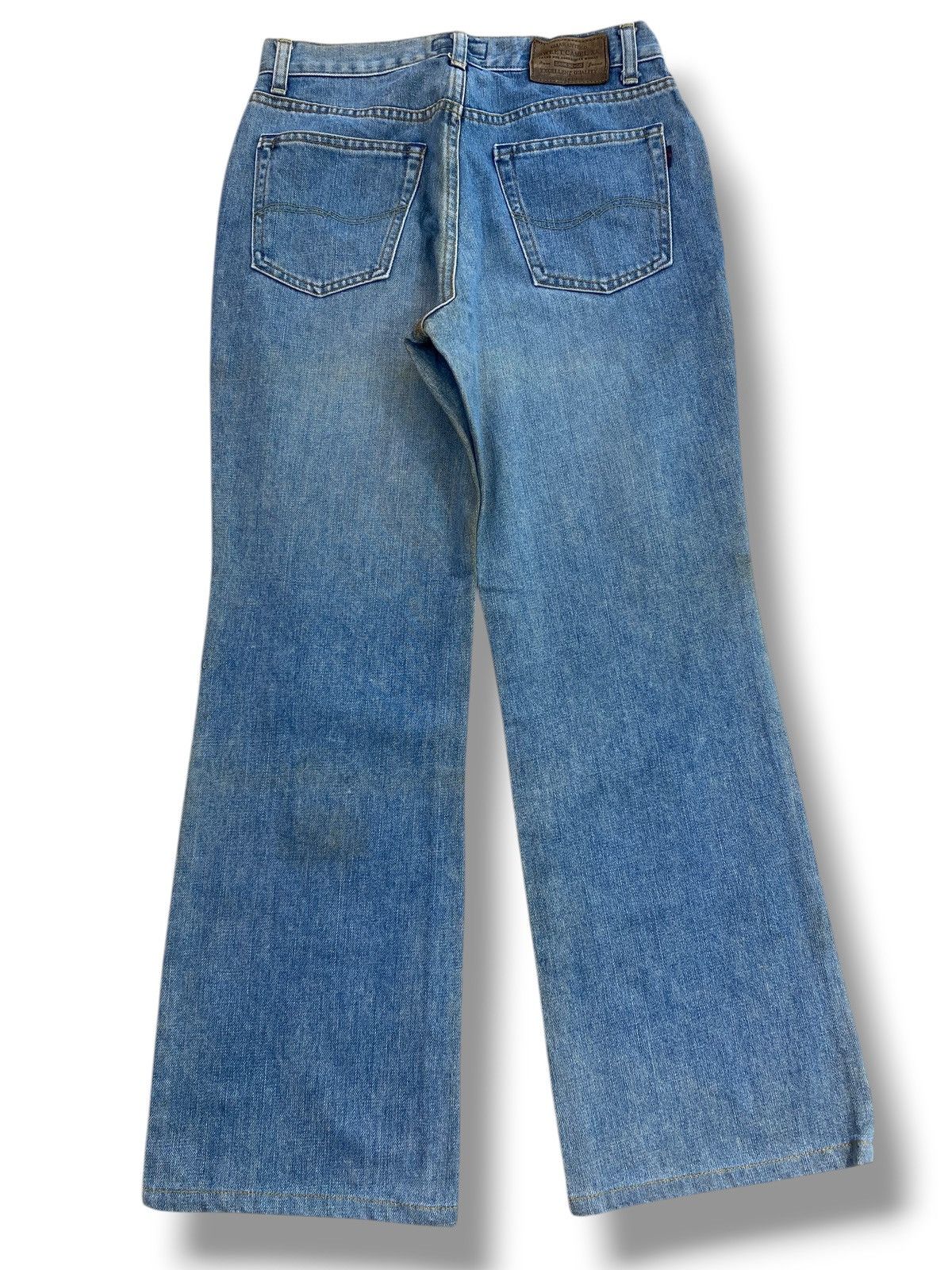 Other Sweet Camel Brand Light Mud Wash Style Bootcut Jeans Size US 27 - 3 Thumbnail