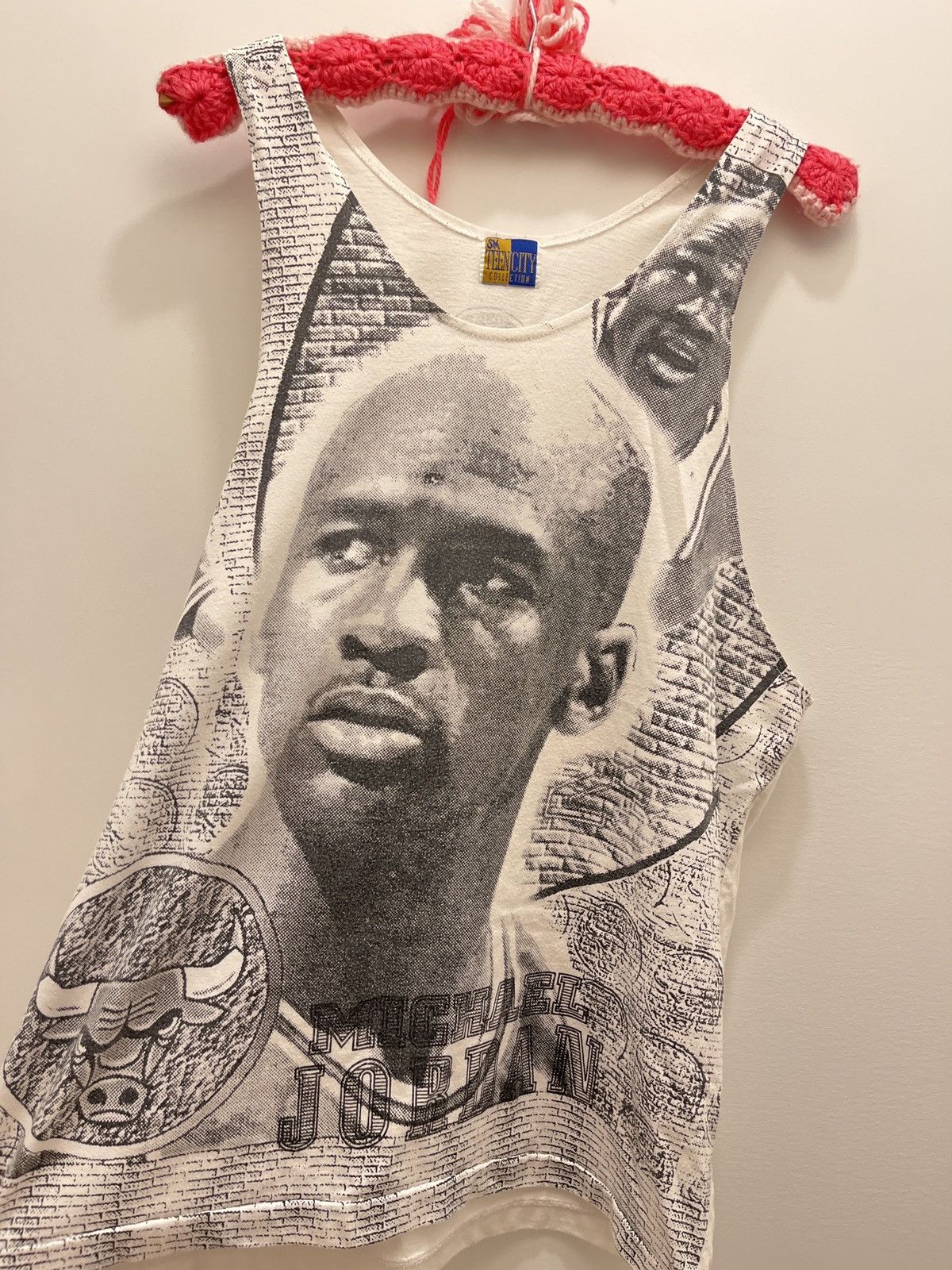 NBA Vintage 80s 90s Michael Jordan Chicago Bulls Tank Top Size US M / EU 48-50 / 2 - 2 Thumbnail