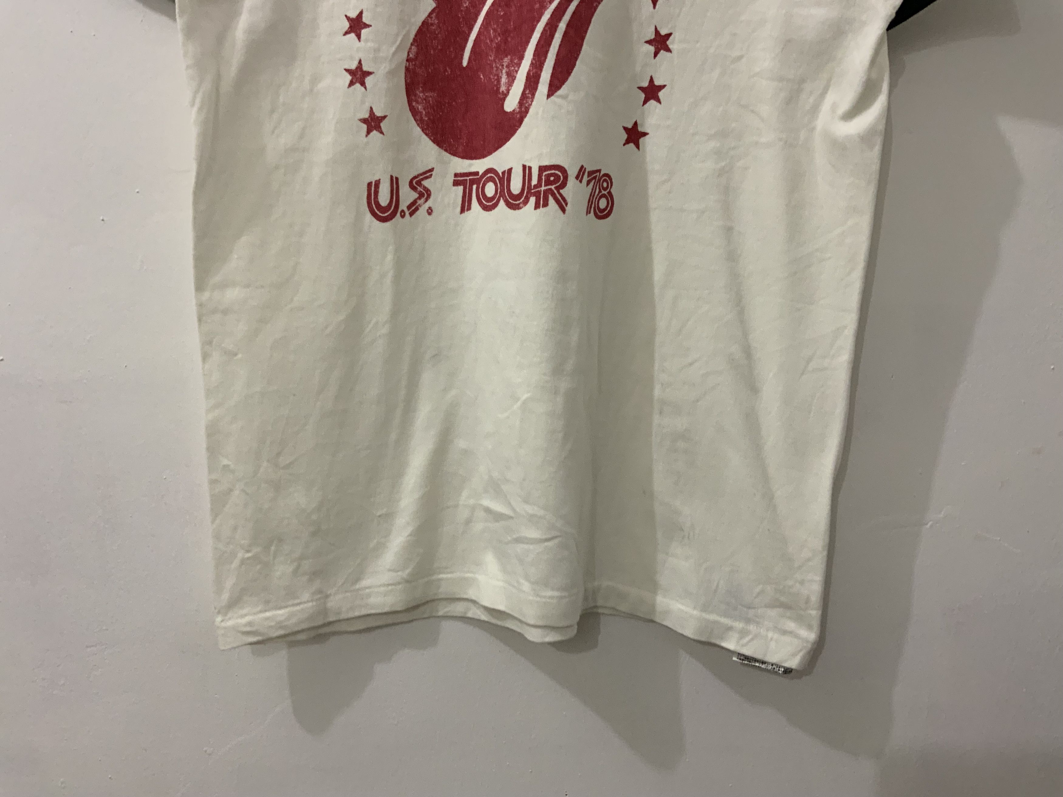 Band Tees The Rolling Stone U.S Tour ‘78 Ringer Tee Size US M / EU 48-50 / 2 - 5 Thumbnail