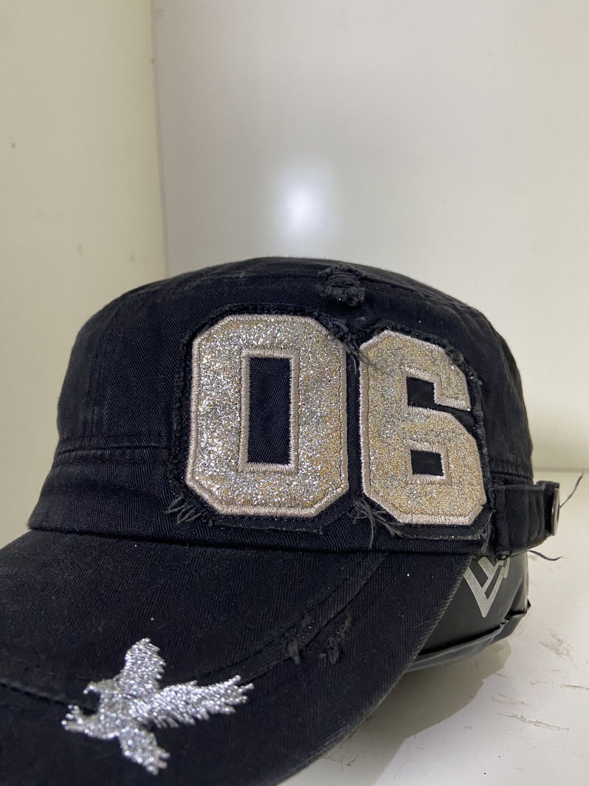 If Six Was Nine 2000s patrol 06 number japanese hat Size ONE SIZE - 6 Thumbnail