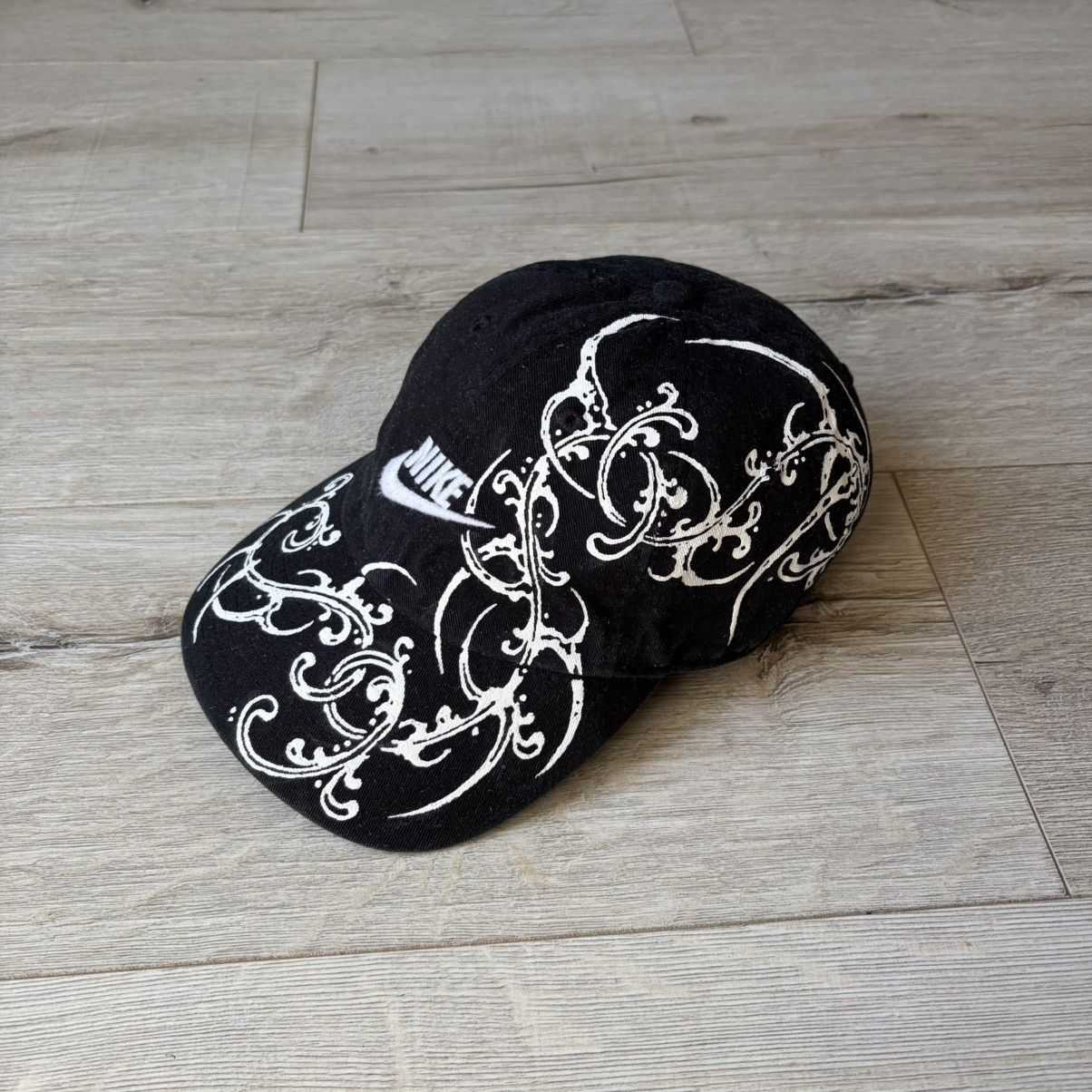 Nike Nike Cybersigilism Baroque Custom Cap affliction tribal hat Size ONE SIZE - 1 Thumbnail