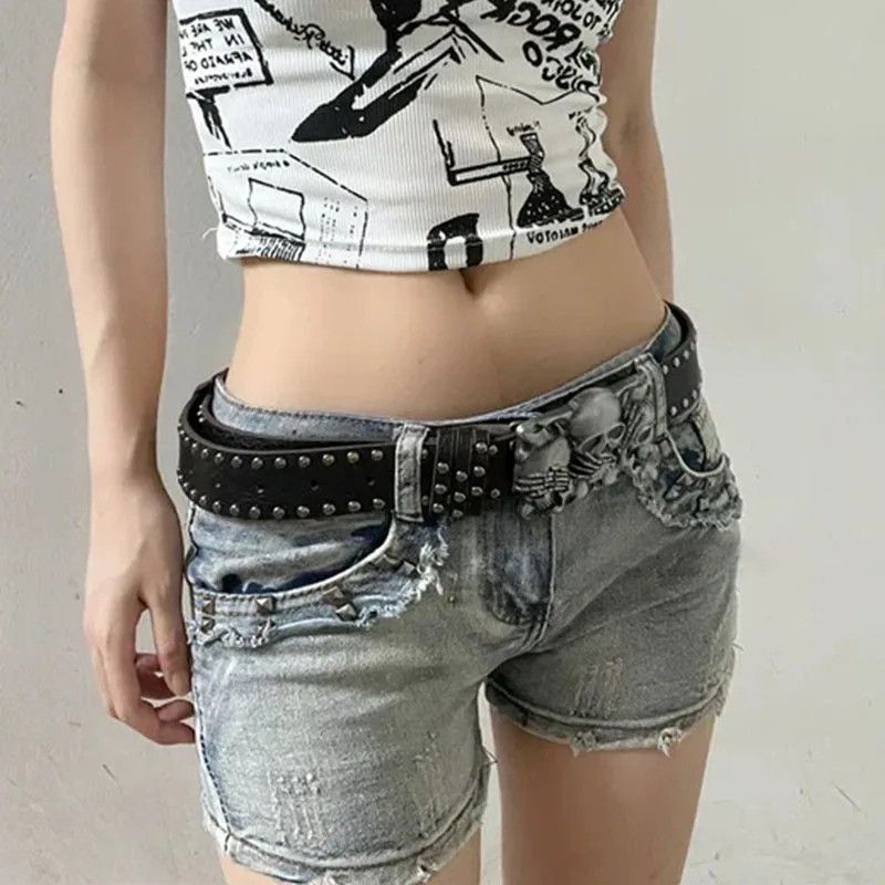 Designer × Vintage Halloween Leather Belt Size ONE SIZE - 4 Thumbnail