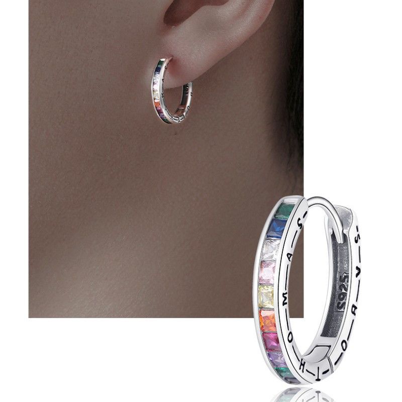 Jewelry New Design Earrings One Pairs Chrome Jewelry Size ONE SIZE - 4 Thumbnail