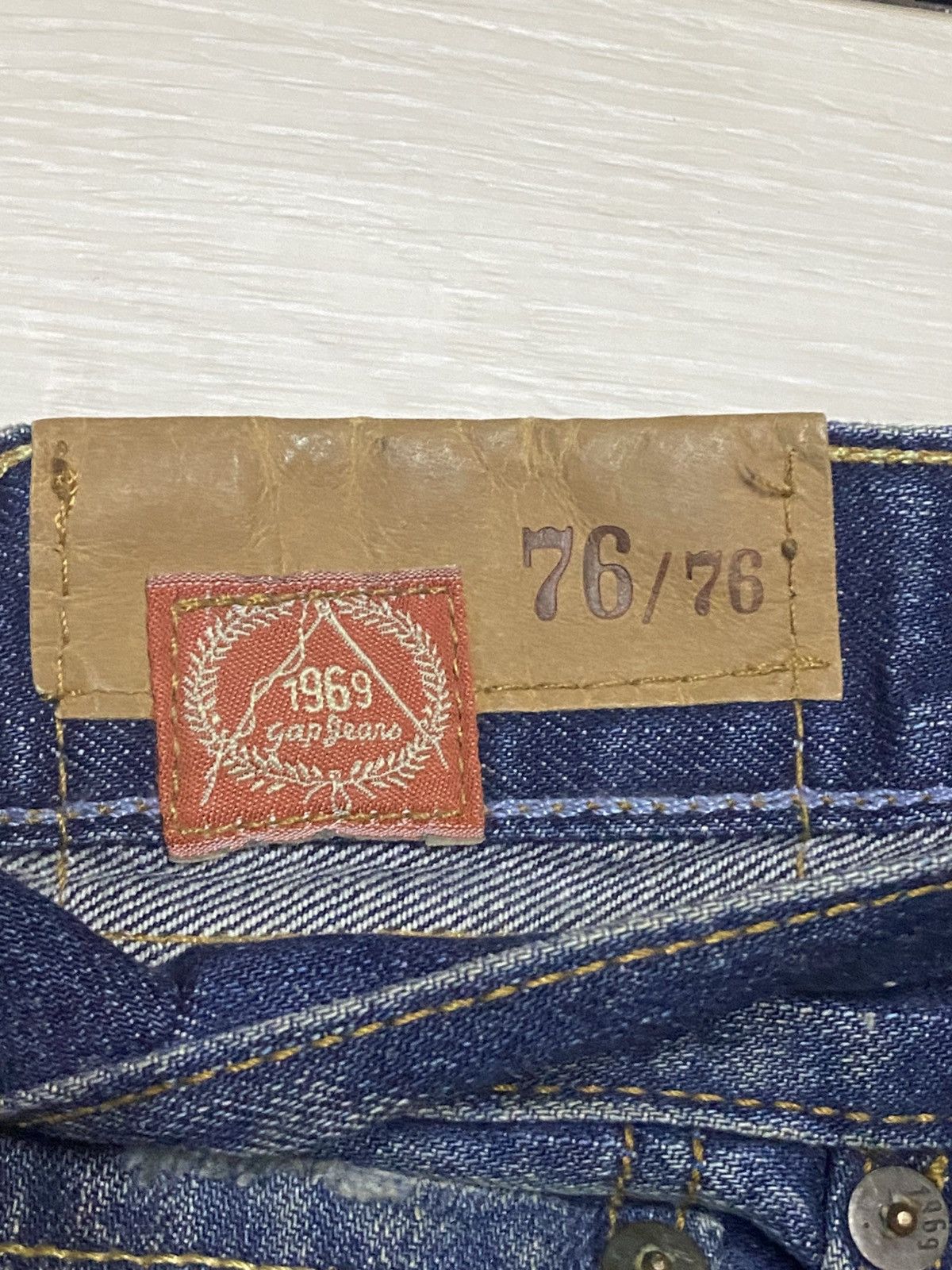 Japanese Brand Vintage Gap California USA Ghost Rider Loose Jeans Size US 31 - 13 Thumbnail