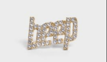 Celine o1bcso1str0725 Size : OS / 46P916 Pins in Gold/Smoke Size ONE SIZE - 2 Thumbnail