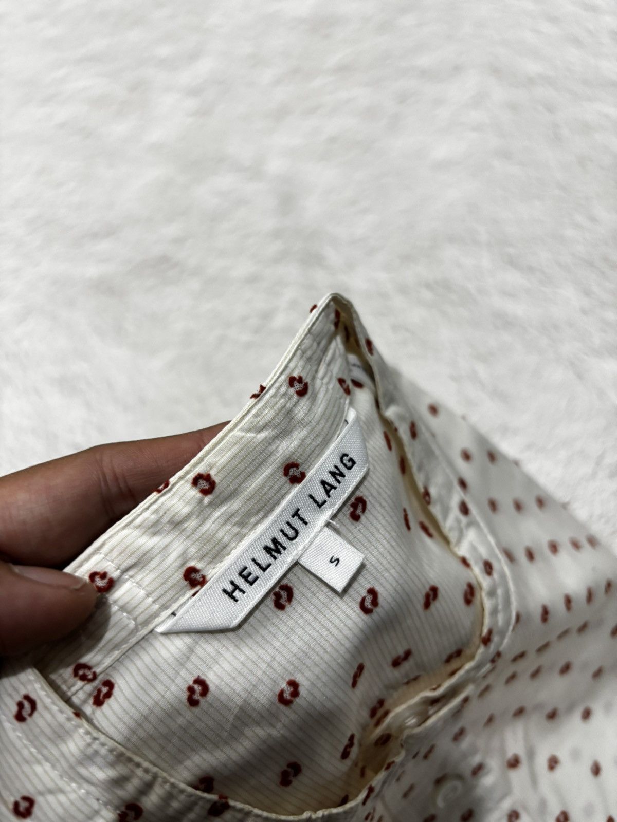 Helmut Lang Helmut lang button up white Size US M / EU 48-50 / 2 - 7 Thumbnail