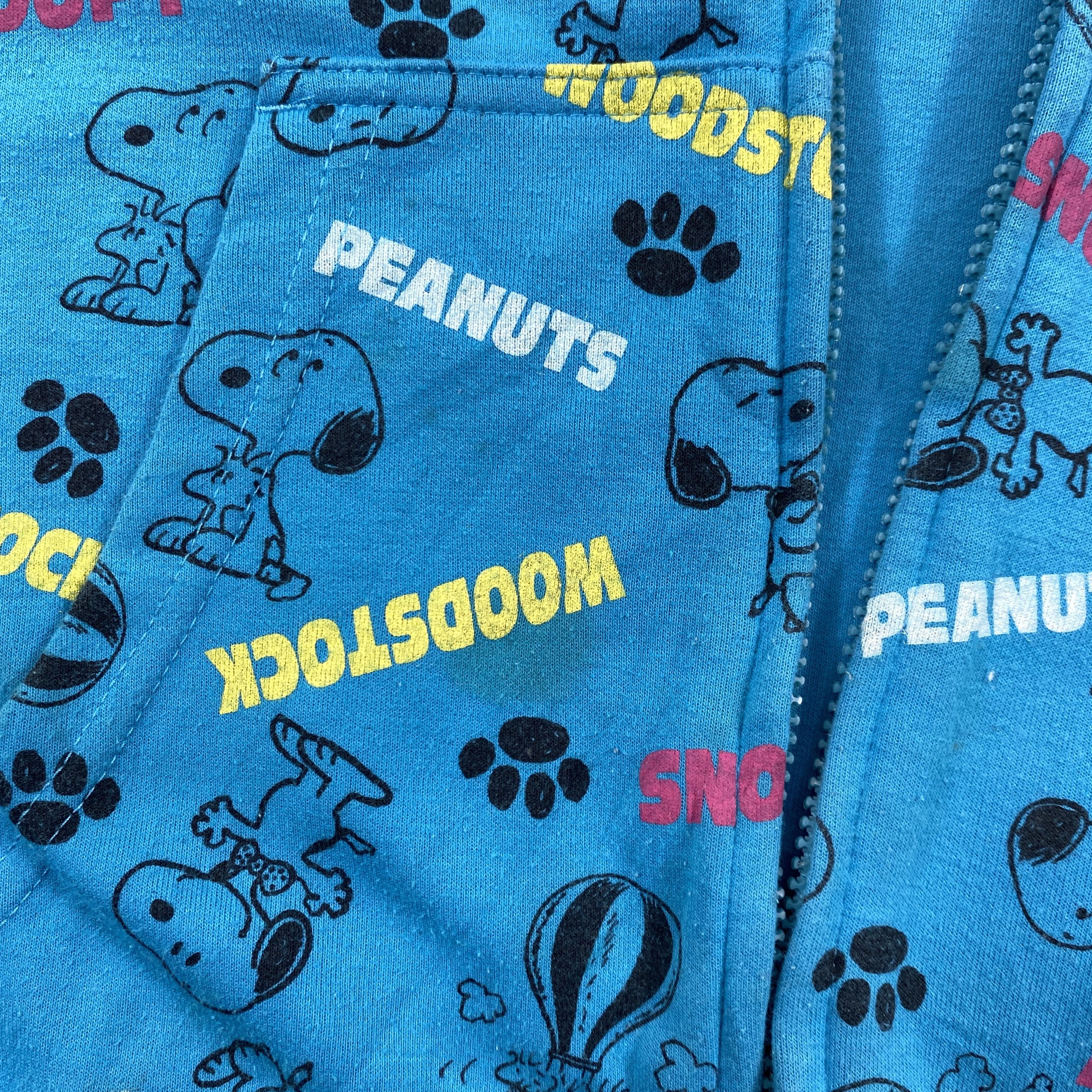 Japanese Brand Vintage Snoopy Peanuts Full Print Hoodie Sweatshirt - J207 Size US S / EU 44-46 / 1 - 9 Thumbnail