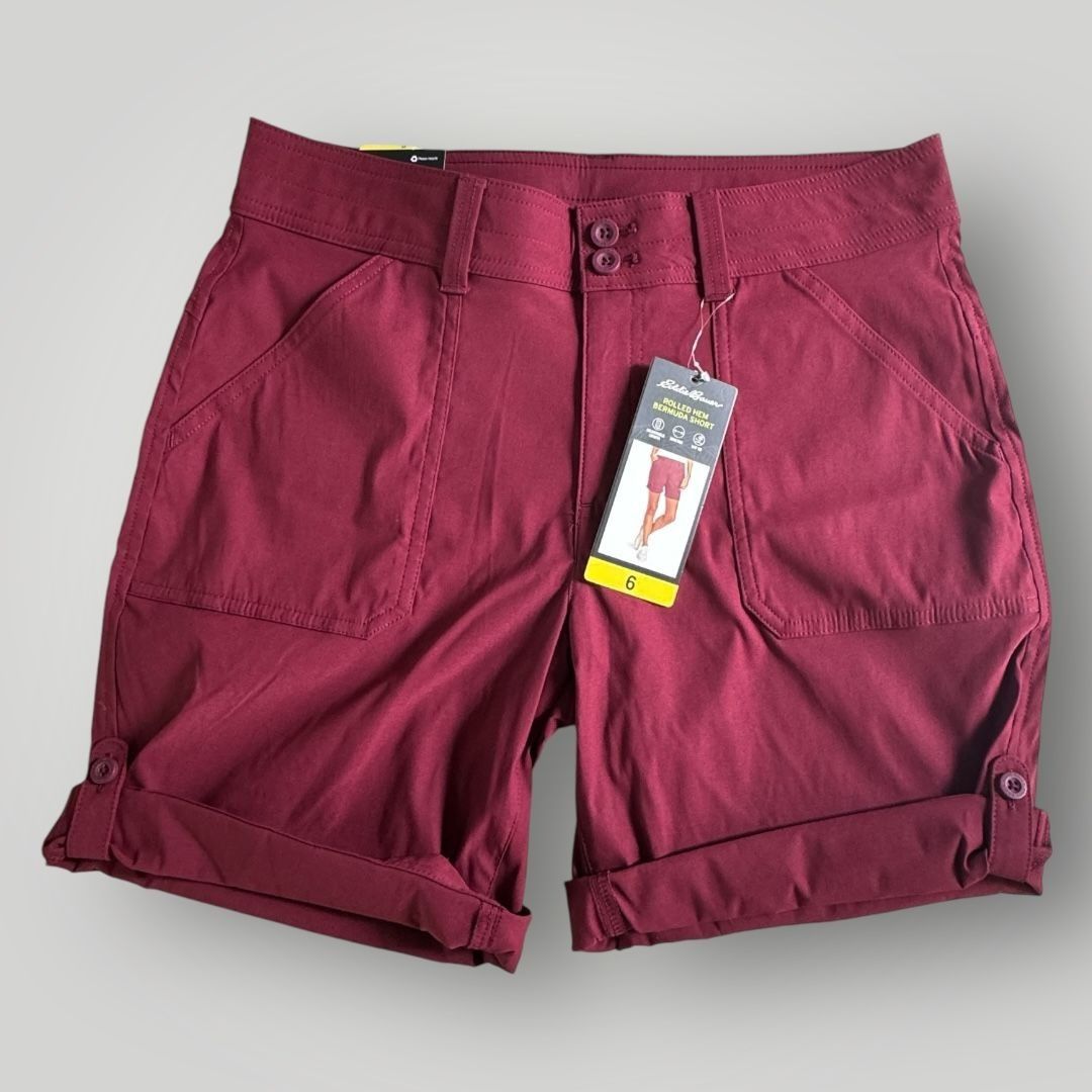 Eddie Bauer Eddie Bauer Women's Cargo Shorts 6 Size 28" / US 6 / IT 42 - 8 Thumbnail