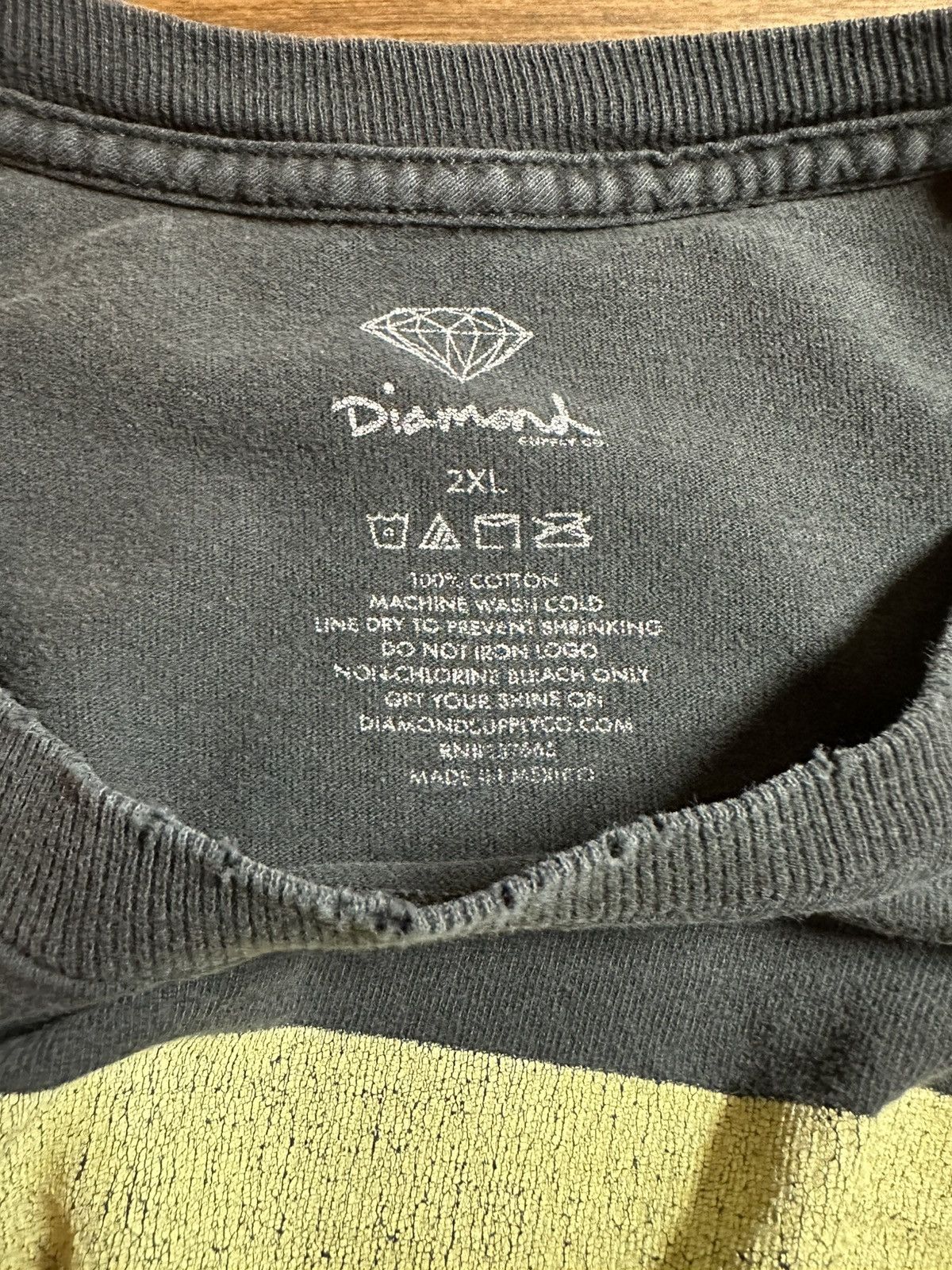 Diamond Supply Co. faded Diamond Supply x The Nice Guy LA tee 2XL Size US XXL / EU 58 / 5 - 7 Thumbnail