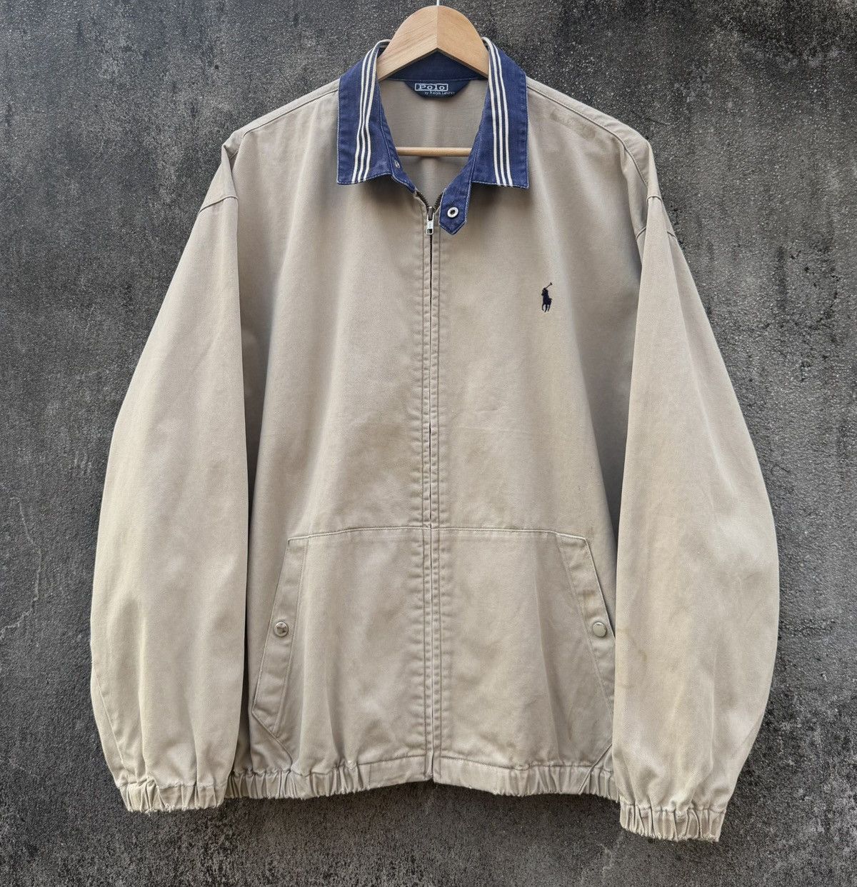 Polo Ralph Lauren Vintage Polo by Ralph Lauren Distressed Jacket Size US XL / EU 56 / 4 - 2 Thumbnail
