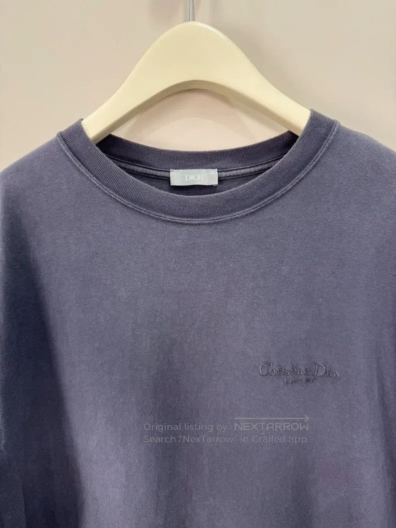 Dior Dior Embroidered slogan washed short sleeves Size US XXL / EU 58 / 5 - 3 Thumbnail