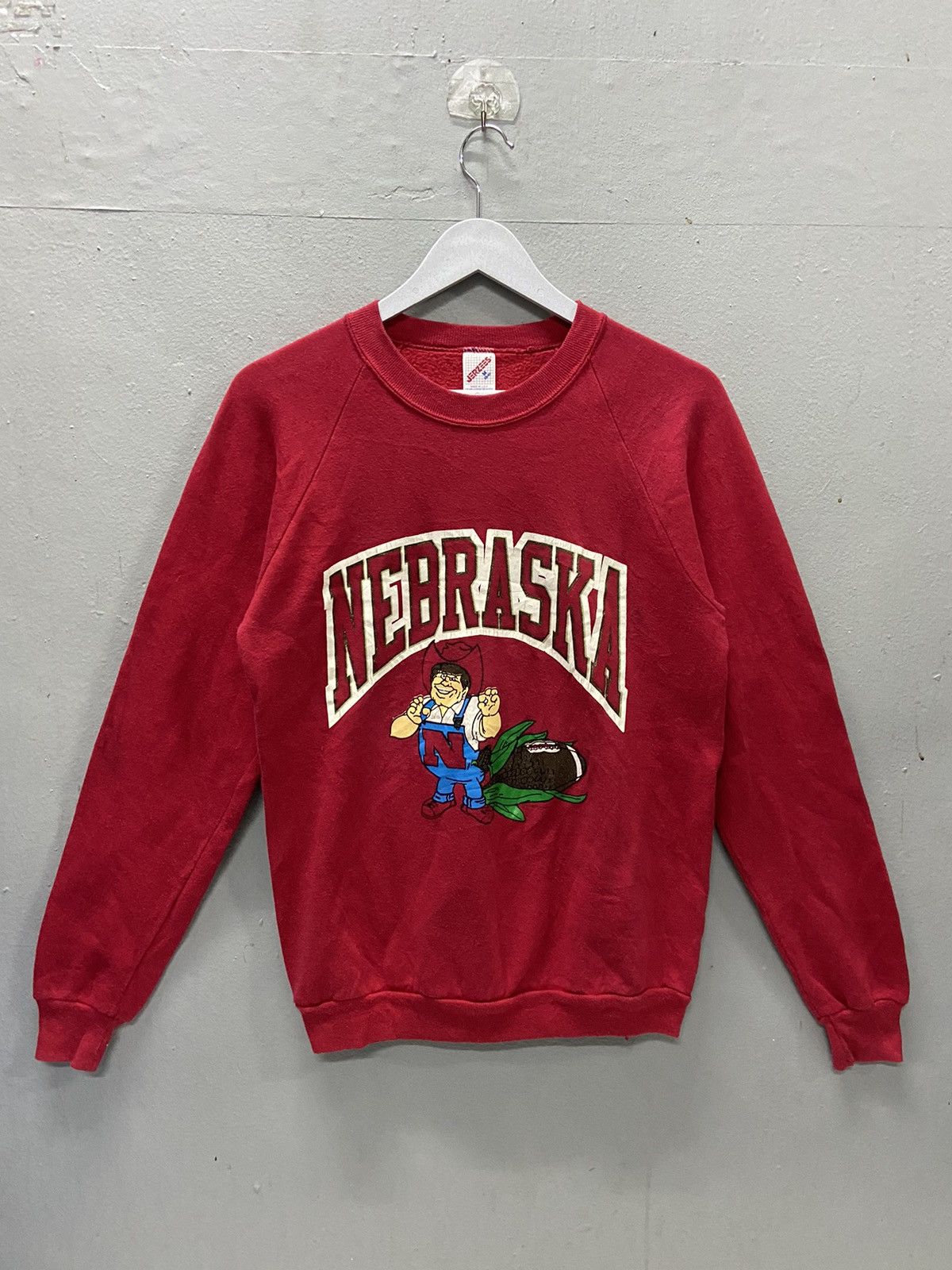 Vintage VINTAGE 90’s NEBRASKA CORNHUSKER SWEATSHIRT Size US M / EU 48-50 / 2 - 1 Thumbnail