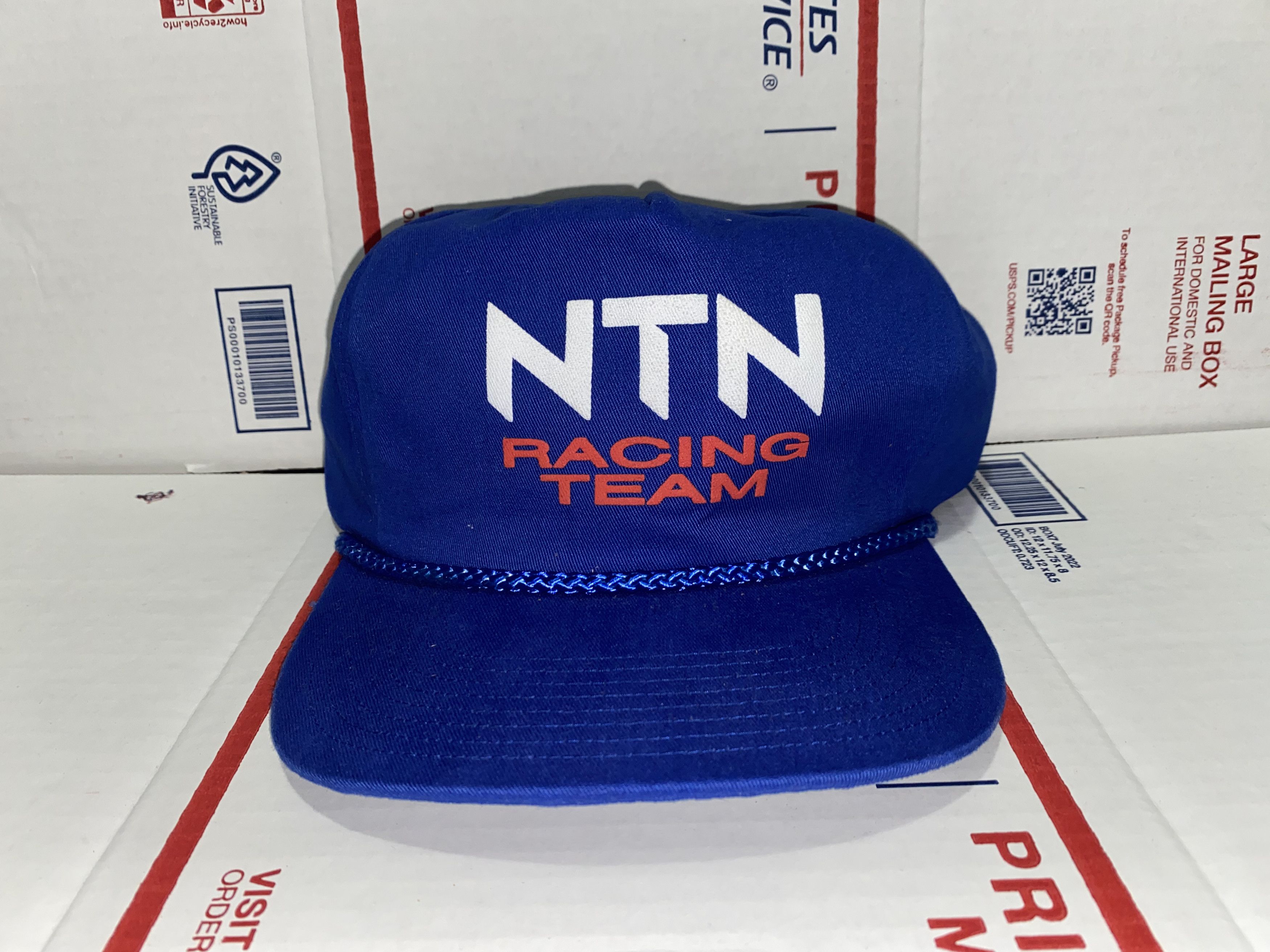 Vintage NTN Racing Team vtg Cap Trucker Hat Bearings Japan NASCAR Jp Size ONE SIZE - 1 Thumbnail