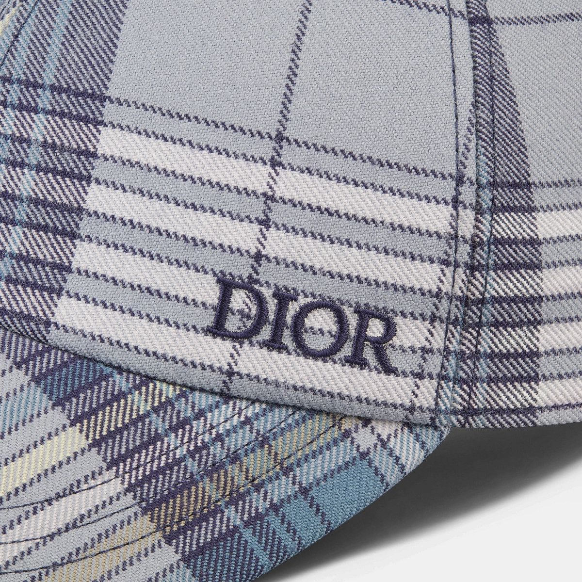 Dior o1bcso1str0126 Size:OS/Checkered Cap in Nevy/Multicolor Size ONE SIZE - 3 Thumbnail