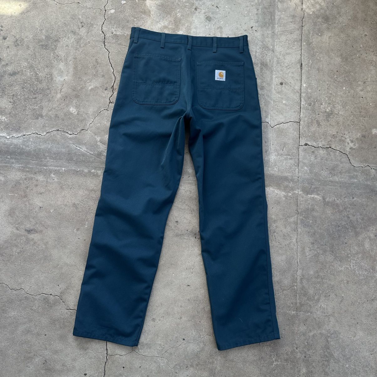 Carhartt Wip Carhartt simple pants loose fit baggy vintage Size US 33 - 2 Thumbnail