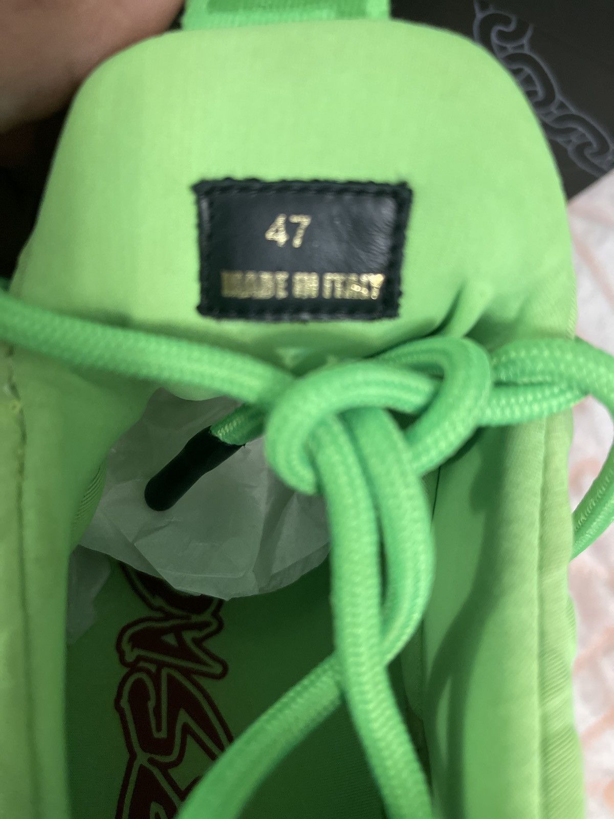 Designer × Versace VERSACE CROSS CHAINER FLUO GREEN Size US 14 / EU 47 - 6 Thumbnail