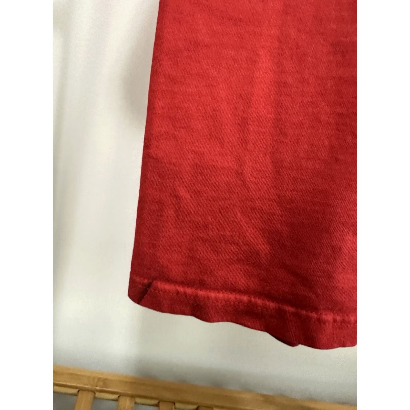 Fruit Of The Loom RARE VTG Nada Surf Indie Rock Band Myspace Era Concert Tour T-Shirt S Red Mens Short Sleeve Band Tour 2000s Size US S / EU 44-46 / 1 - 6 Thumbnail