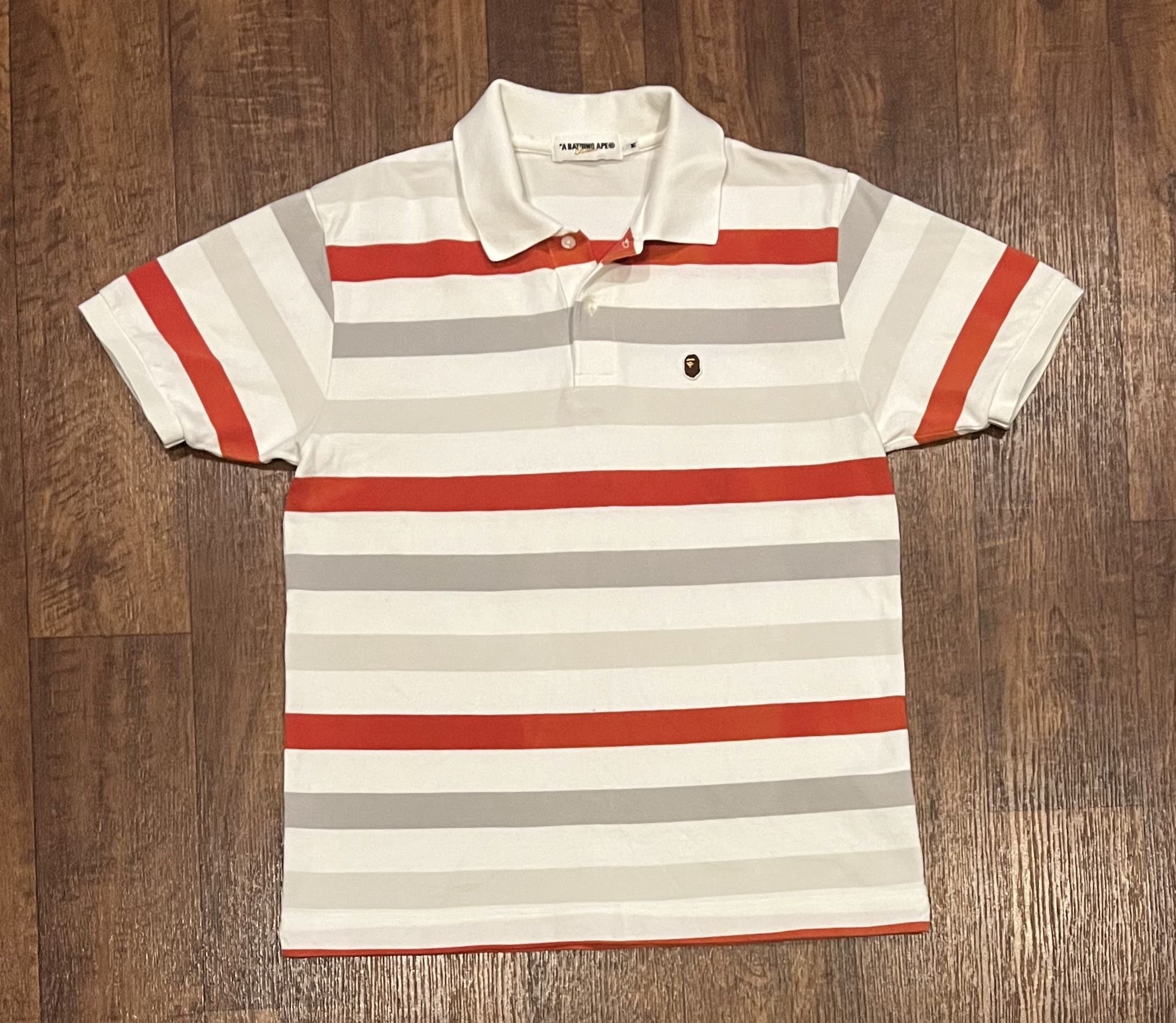 Bape Bape logo polo shirt Size M / US 6-8 / IT 42-44 - 1 Thumbnail