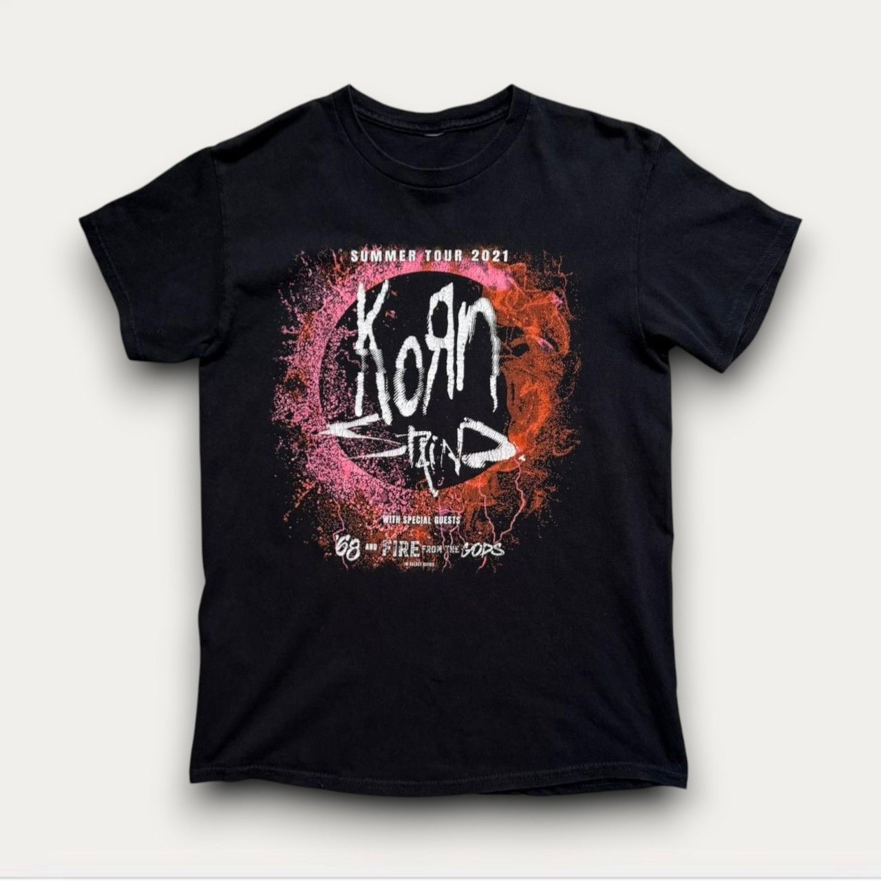 Band Tees Korn + Staind Summer Tour ‘21 T-Shirt Size US M / EU 48-50 / 2 - 1 Thumbnail