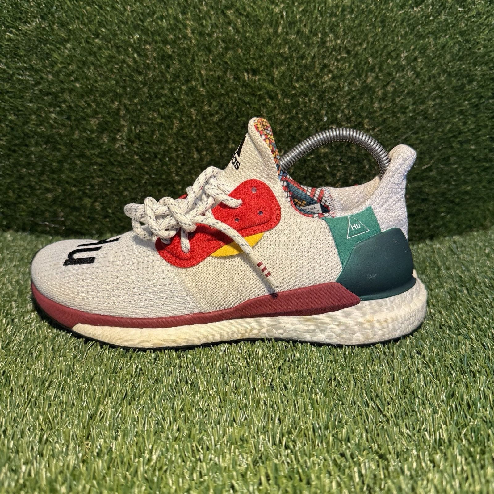 Adidas Size 7 - adidas Pharrell x Solar Hu Glide Cloud White W Size US 7 / IT 37 - 1 Thumbnail