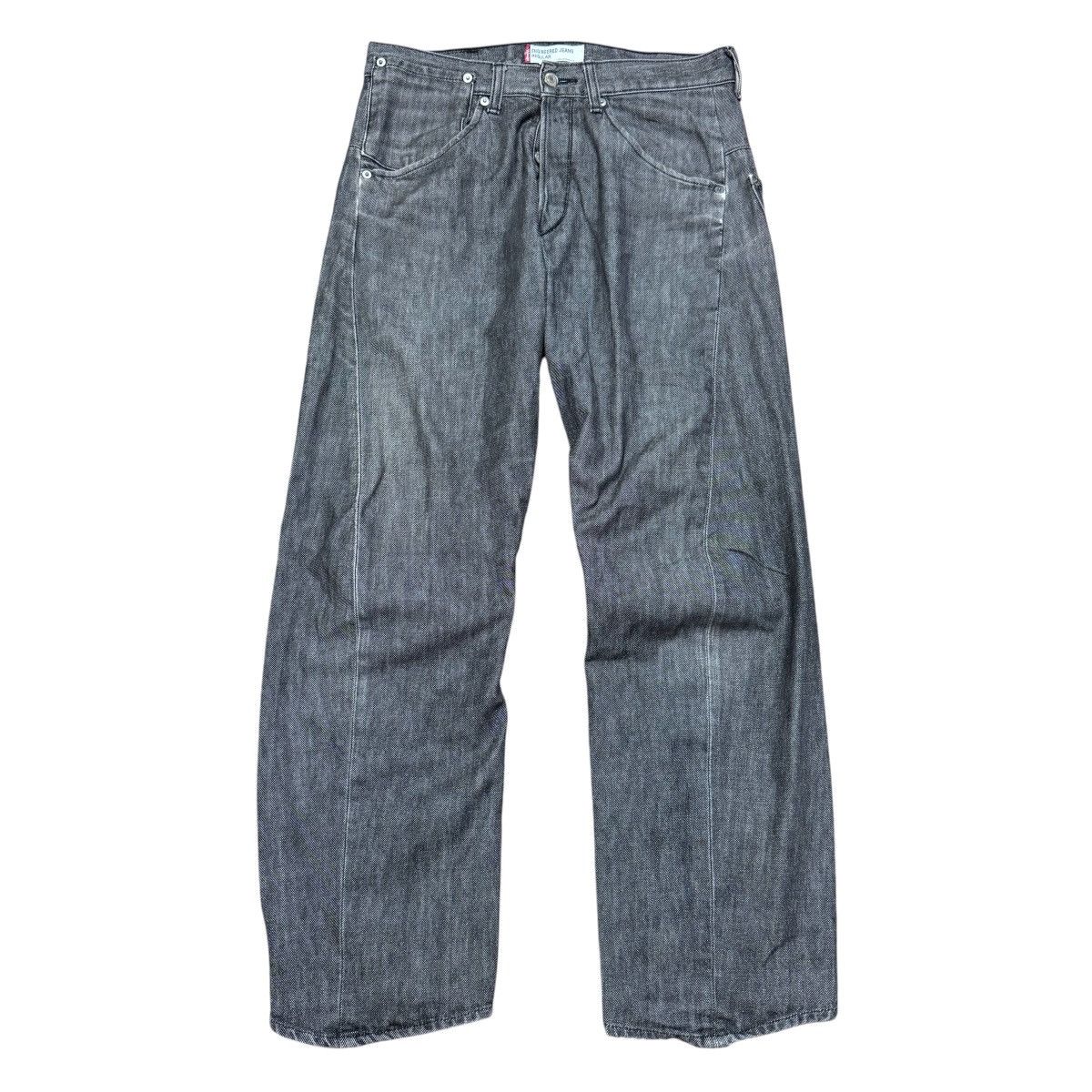 Levi's Vintage Levis Engineered Black Denim Baggy Jeans Size US 32 / EU 48 - 2 Thumbnail
