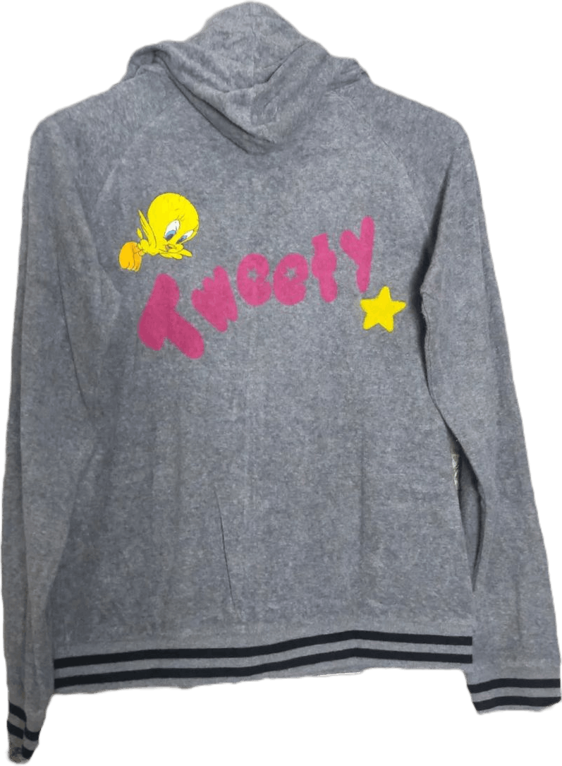 Cartoon Network Vintage looney tunes Tweety zip hoodie Size M / US 6-8 / IT 42-44 - 1 Thumbnail