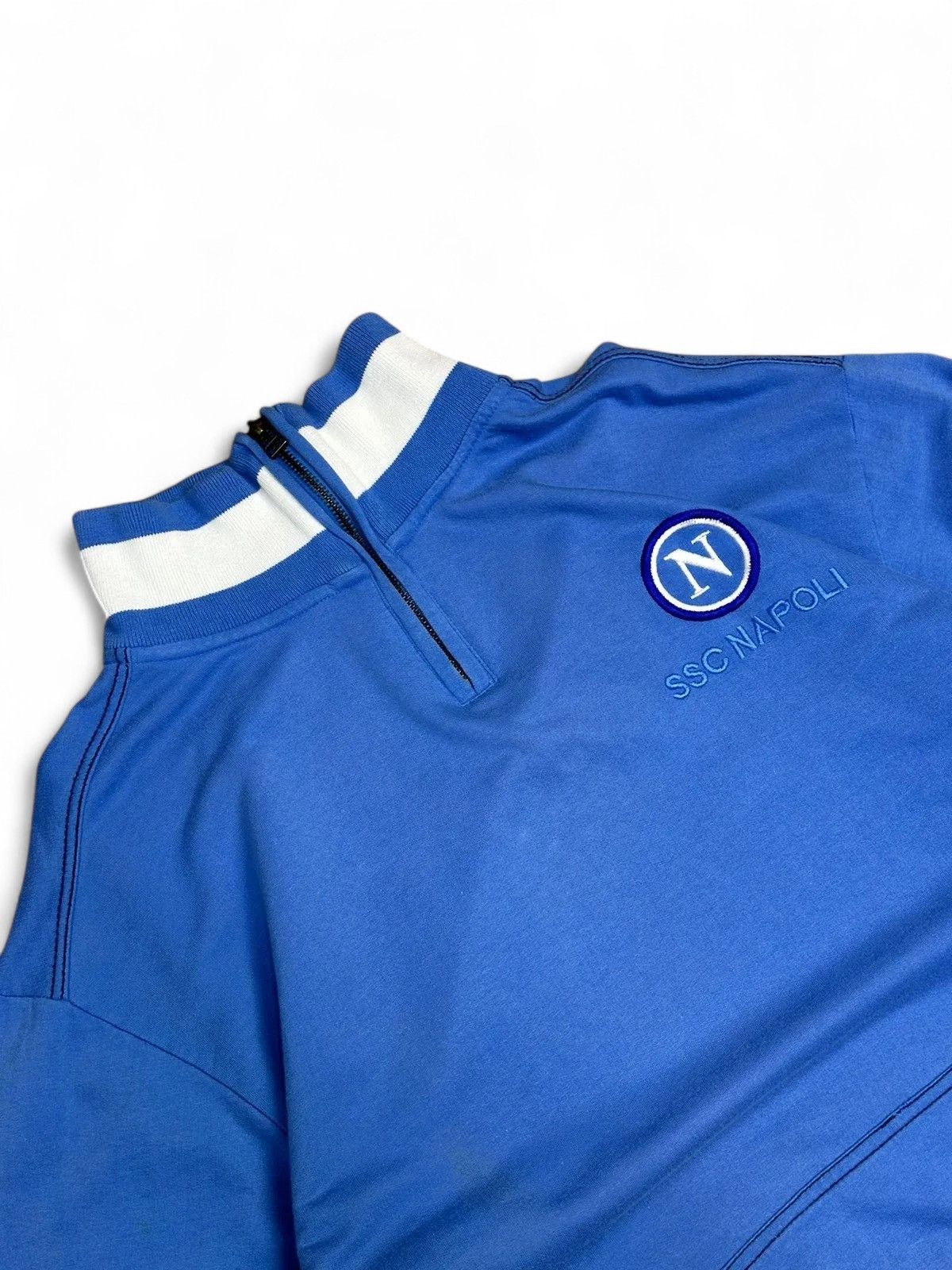 Other SSC Napoli vintage football sweatshirt retro Italia 00s Size US L / EU 52-54 / 3 - 3 Thumbnail