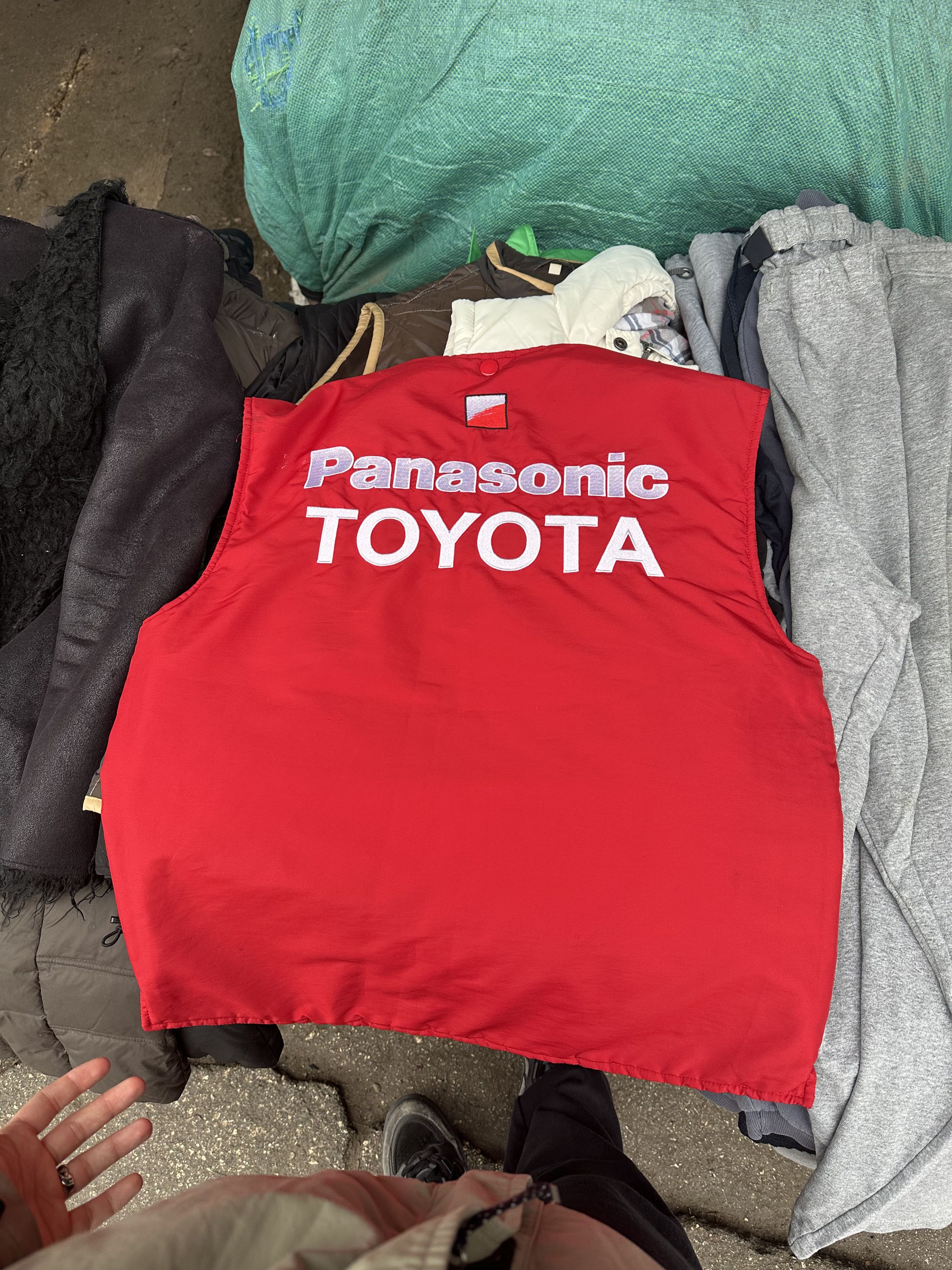🚨RARE🚨Vintage Toyota Panasonic Racing Vest Formula Uno