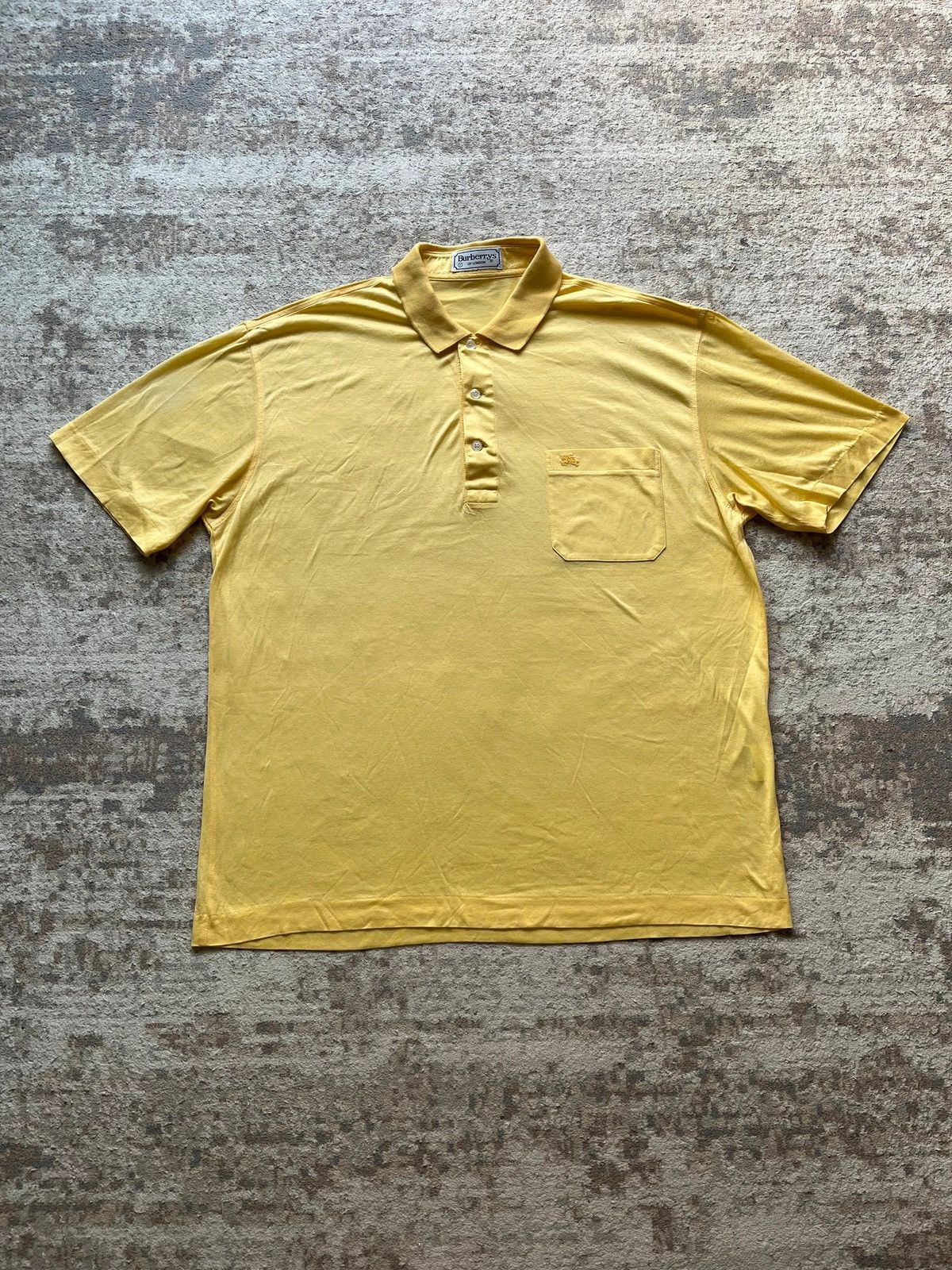 Burberry Burberry's London 1990s Polo Shirt Sz 7 / XL Size US XL / EU 56 / 4 - 1 Thumbnail