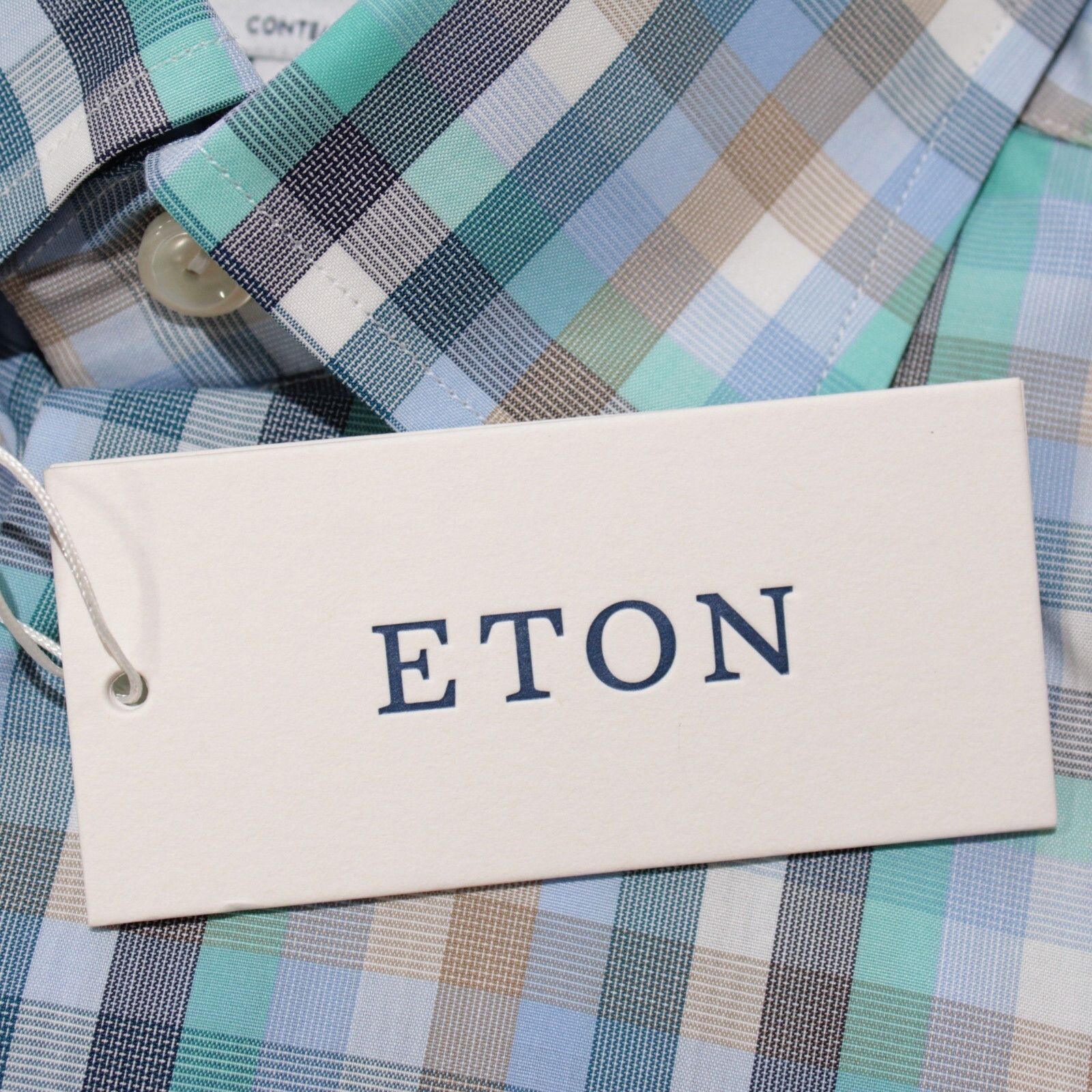 Eton Eton New with tags Shirt Size M US In Blue Size US M / EU 48-50 / 2 - 2 Thumbnail