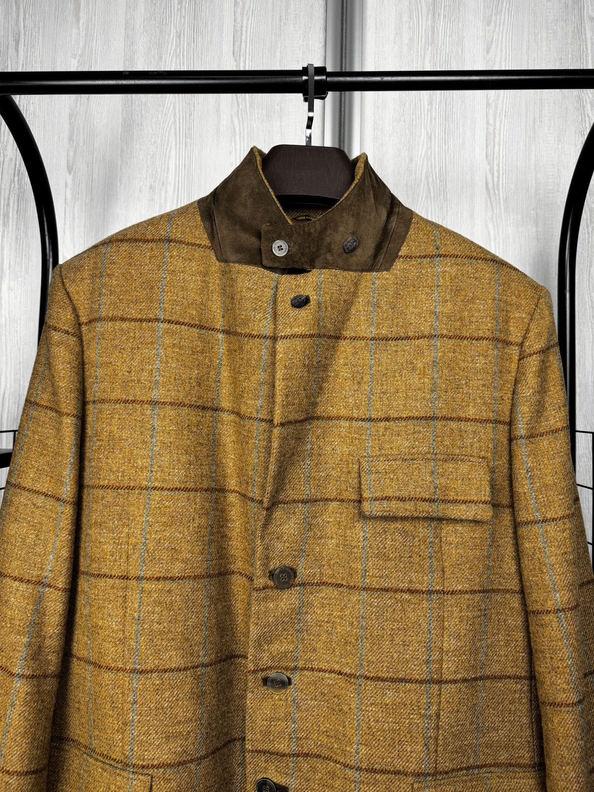 Holland & Holland Holland & Holland checkered tweed hunting blazer jacket 58 Size US XXL / EU 58 / 5 - 13 Thumbnail