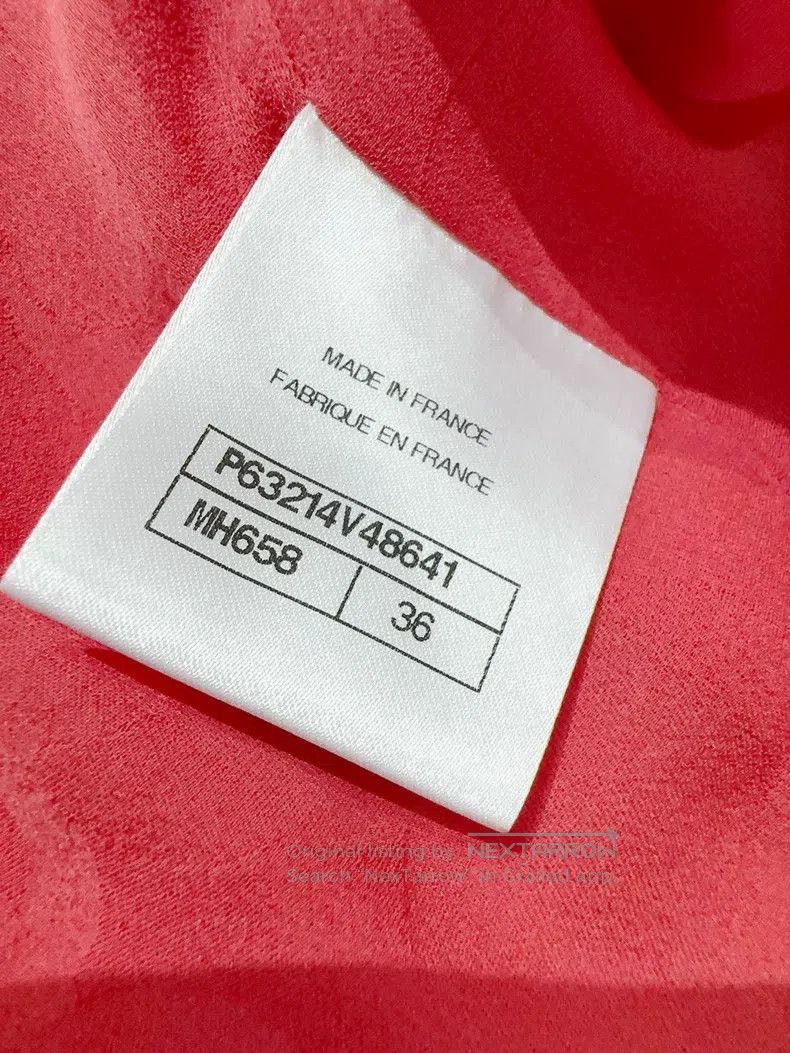 Chanel Chanel 20P watermelon red jacket Size XS / US 0-2 / IT 36-38 - 6 Thumbnail