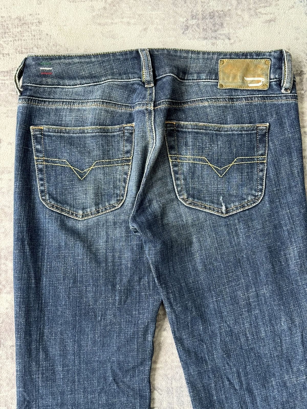 Diesel Vintage Diesel Super Flared Denim / Tornado Goa Mart Size US 31 - 7 Thumbnail