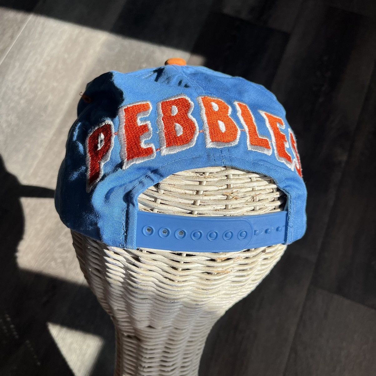 Cartoon Network Vintage 1993 Pebbles Flinstones American Needle SnapBack Hat Size ONE SIZE - 2 Thumbnail