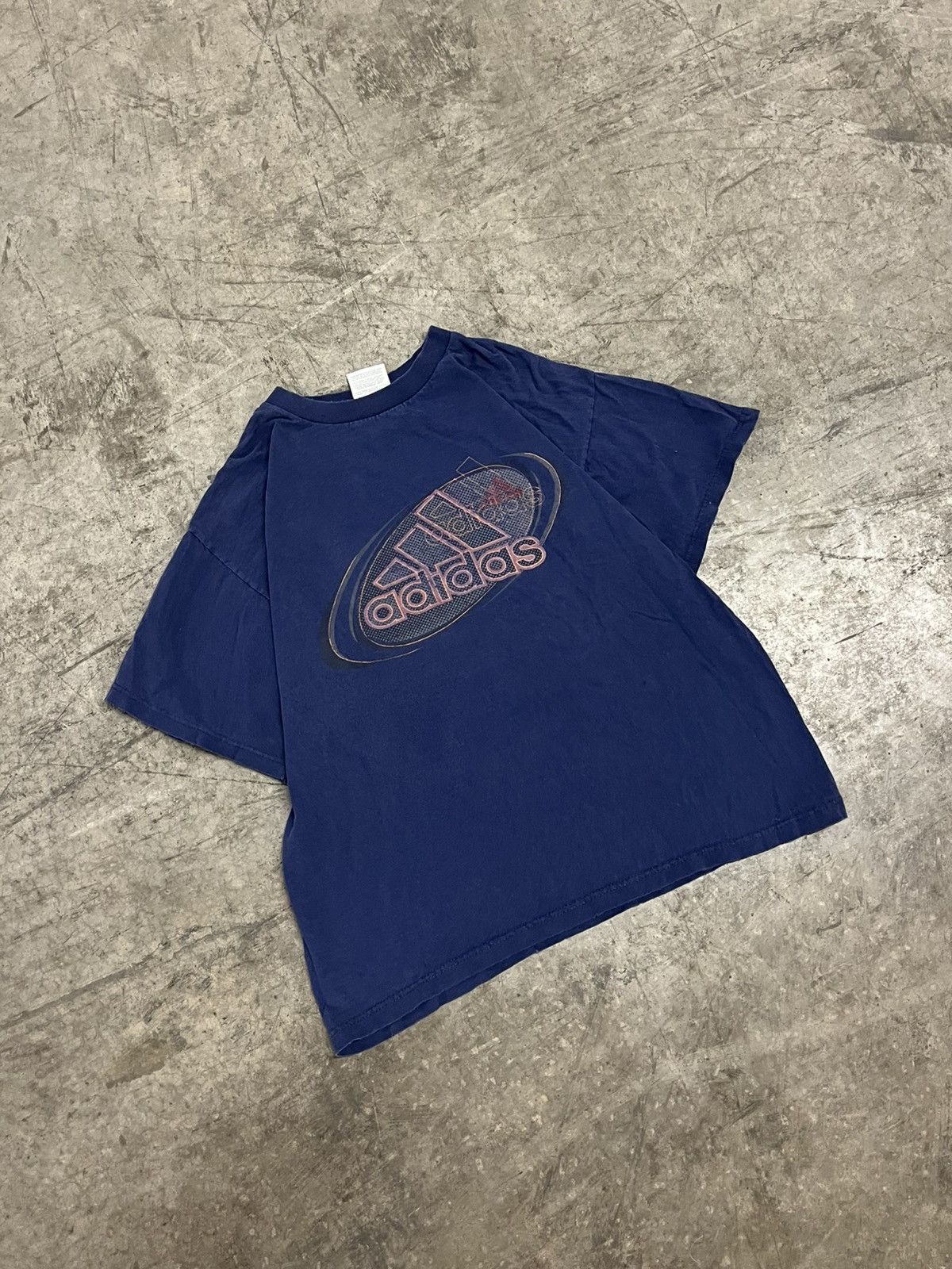 Adidas × Vintage Adidas vintage 90s tee shirt sporty hype rare skater y2k Size US M / EU 48-50 / 2 - 3 Thumbnail