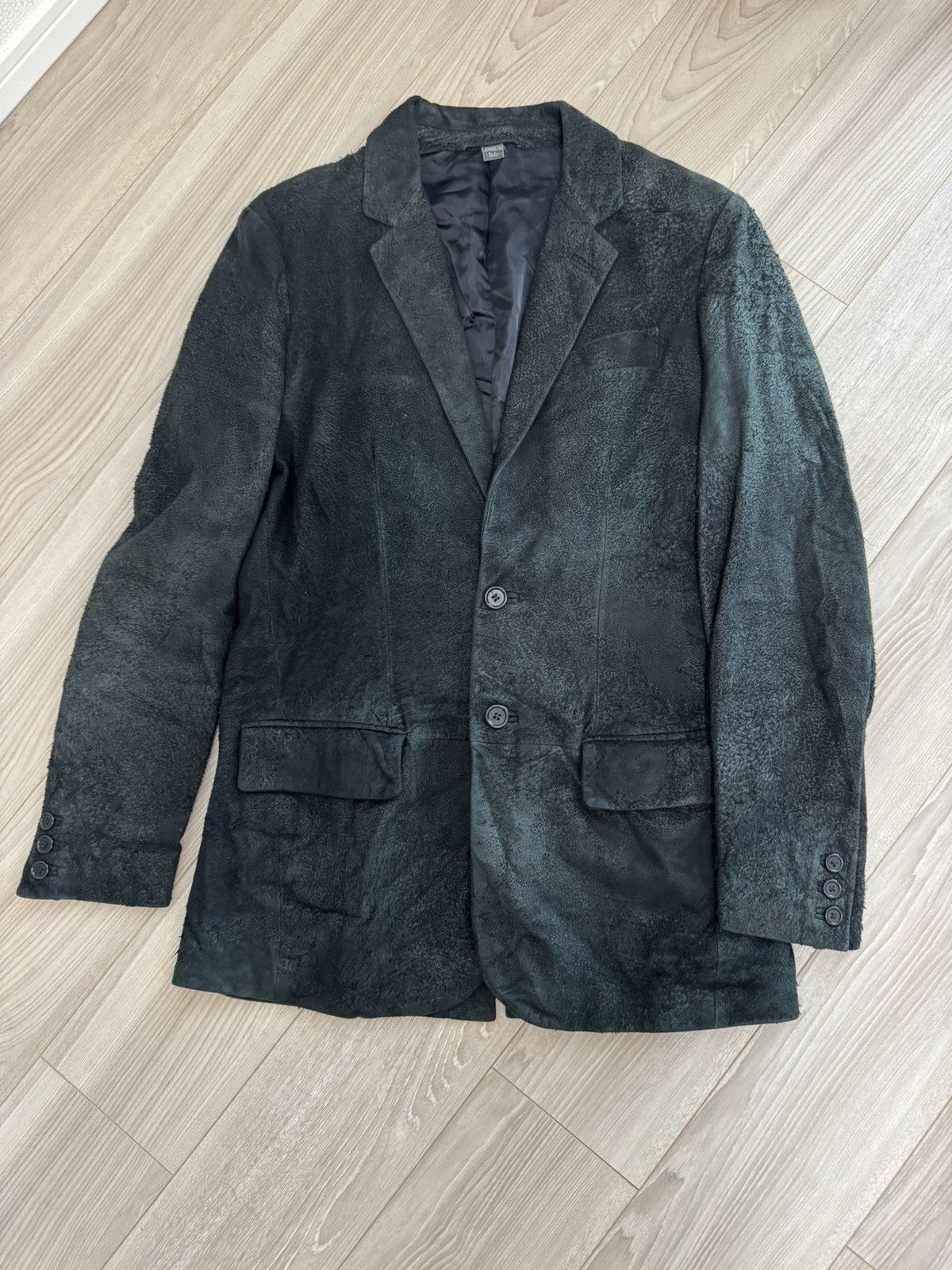 Helmut Lang Helmut Lang Suede Leather Jacket - 01SS Size US S / EU 44-46 / 1 - 3 Thumbnail
