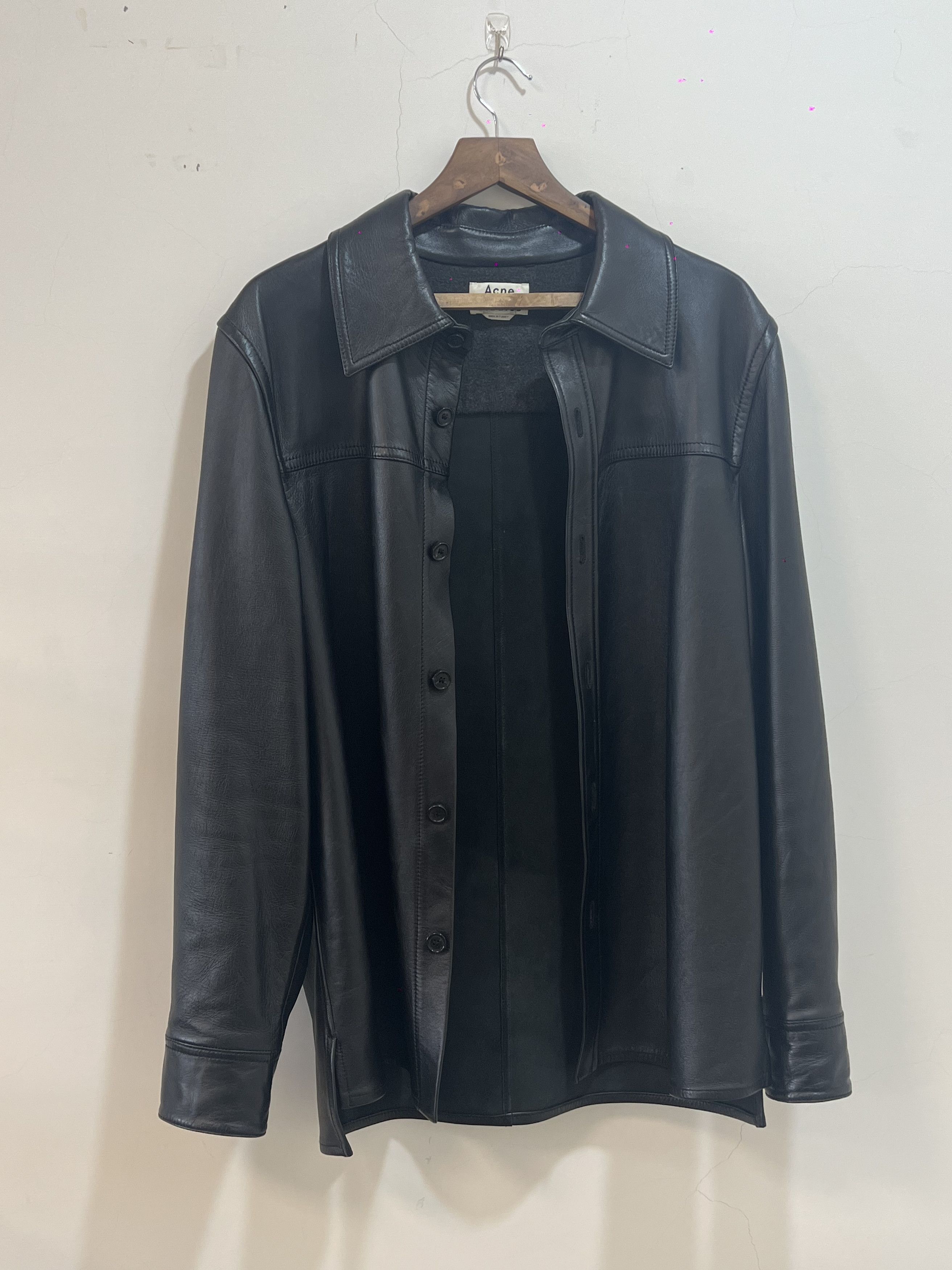 Black Lamb-Leather Jacket