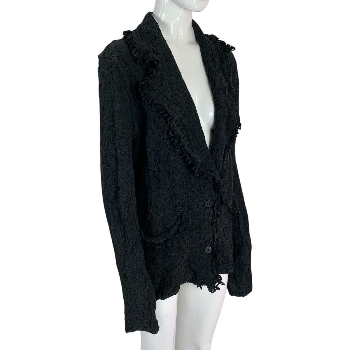 Homme Plisse Issey Miyake × Issey Miyake × Pleats Please Issey Miyake VINTAGE ISSEY MIYAKE ME PLEATS PLEASE STRECTH COAT WOMEN Size M / US 6-8 / IT 42-44 - 8 Thumbnail
