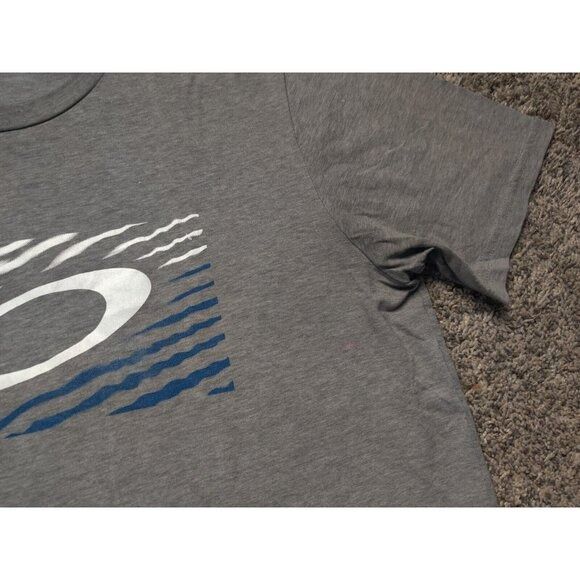 Oakley Oakley Shirt Adult Mens Medium Gray Box Logo Spell Out Short Size US M / EU 48-50 / 2 - 6 Thumbnail