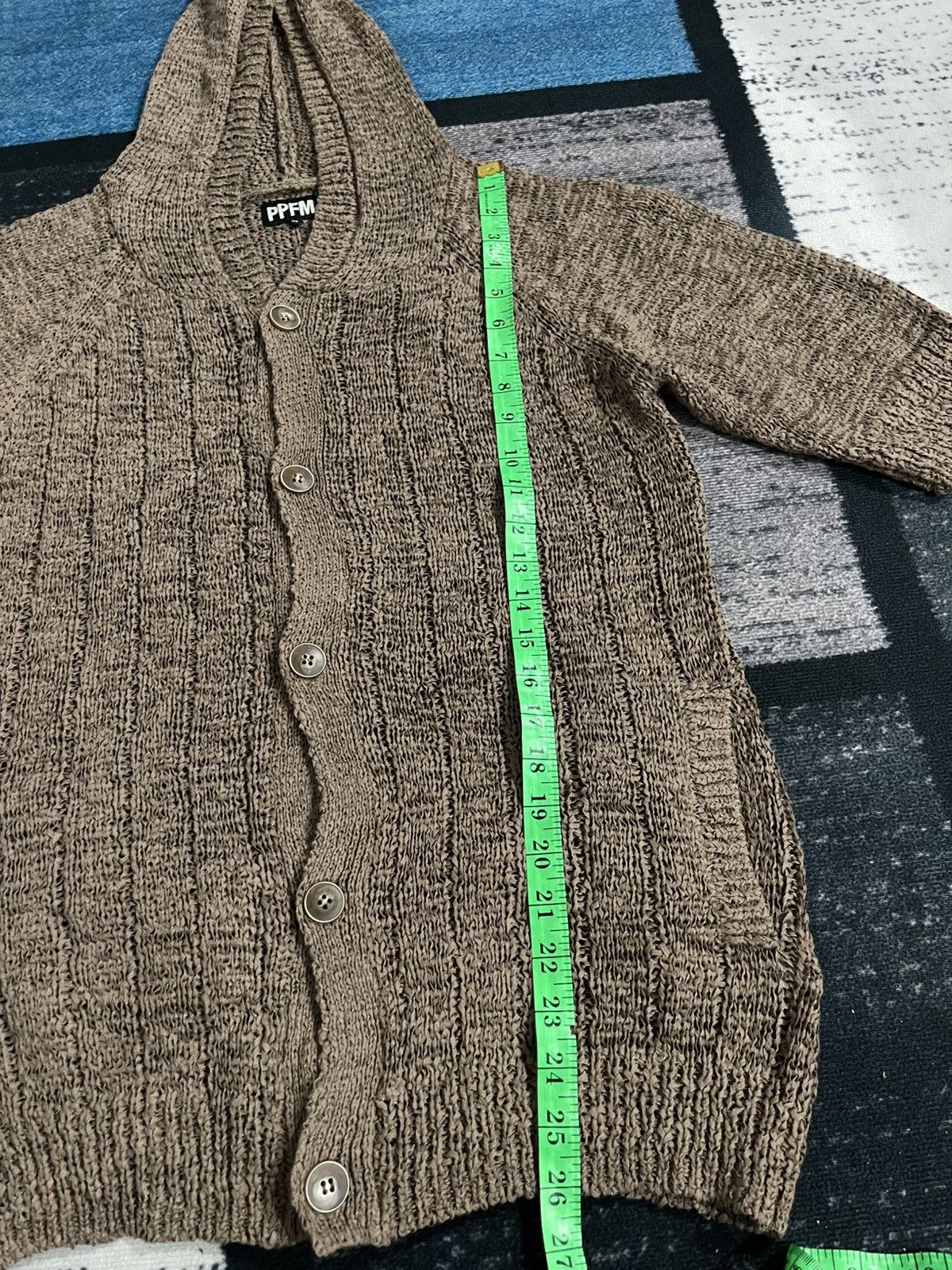 PPFM PPFM Knitwear Hoodie Button Up Jacket Size US M / EU 48-50 / 2 - 13 Thumbnail