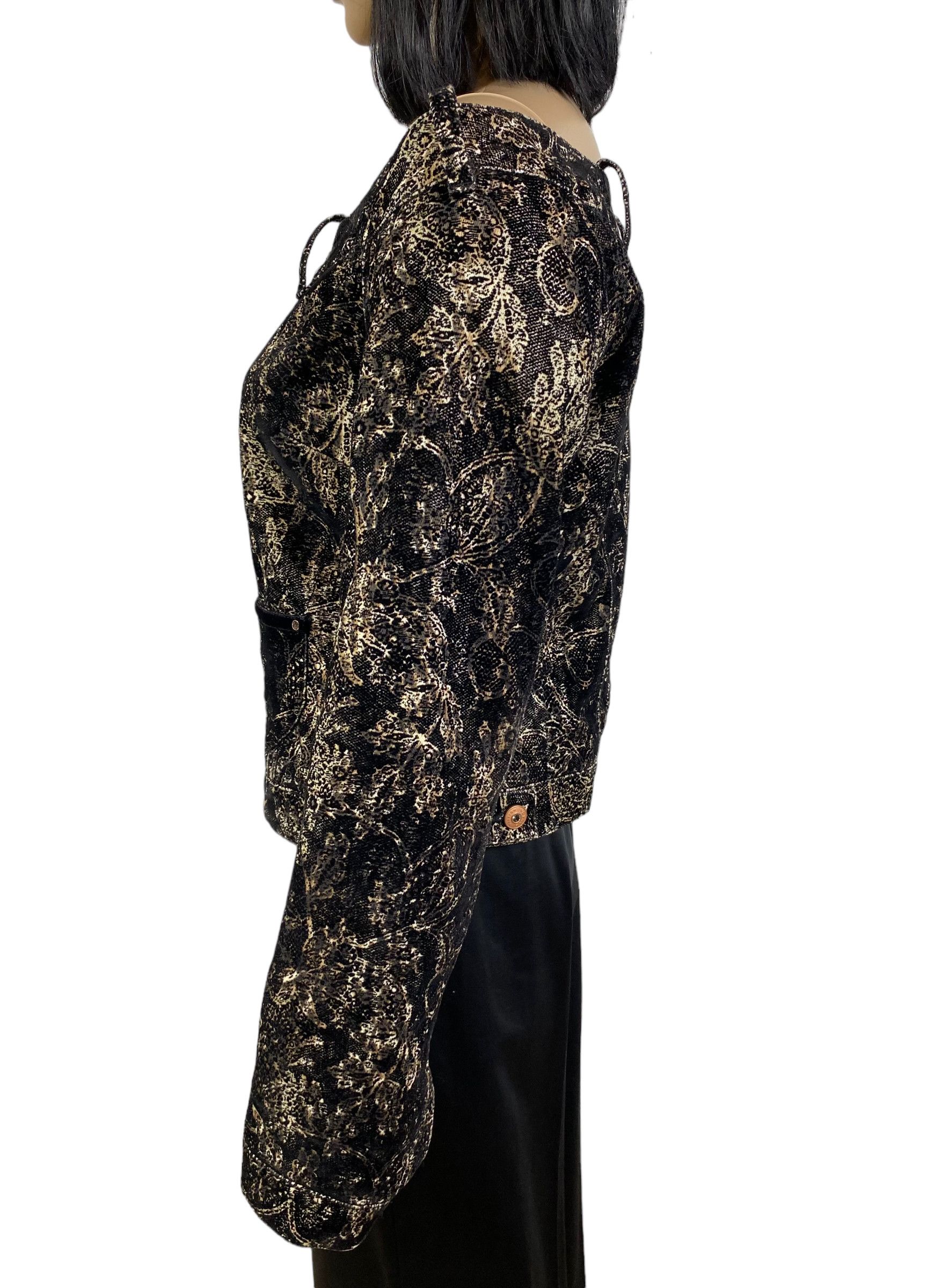 Vintage × Voyage Voyage Passion Vintage Jacket decorated velvet pants style Size L / US 10 / IT 46 - 10 Thumbnail