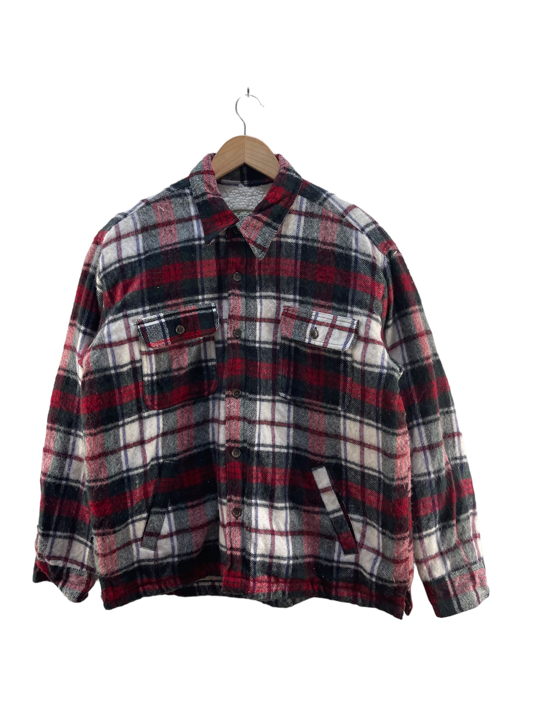 Robinson Les Bains Vintage Robinson Checked Flannel Jacket Size M / US 6-8 / IT 42-44 - 1 Thumbnail