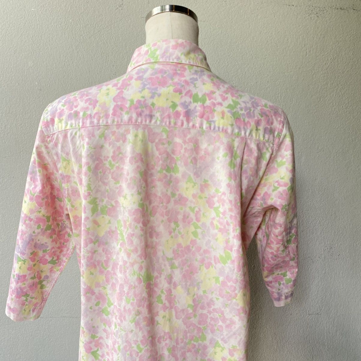 Comme des Garcons COMME des GARÇONS Pastel Floral Button Shirt Size M / US 6-8 / IT 42-44 - 20 Thumbnail
