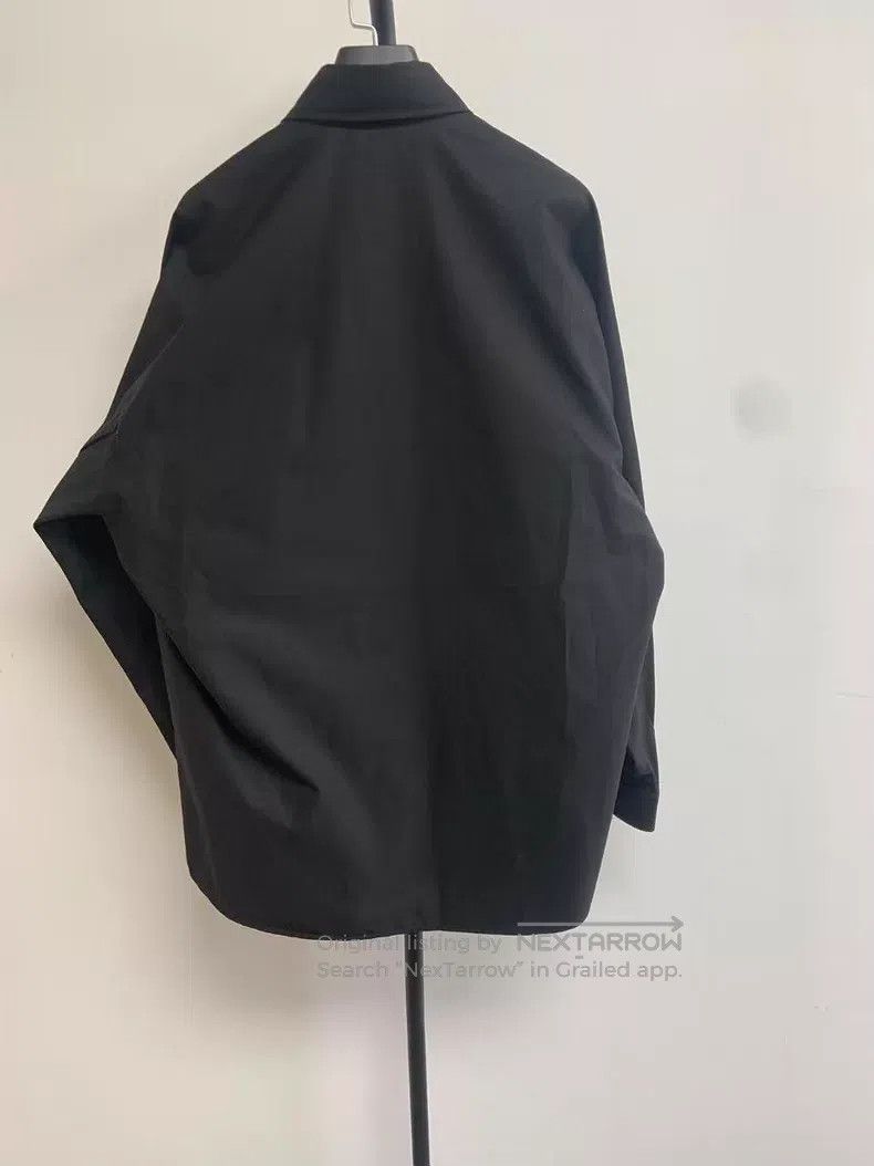 Balenciaga Balenciaga Printed Single Breasted Long Sleeve Shirt Black Size US S / EU 44-46 / 1 - 2 Thumbnail