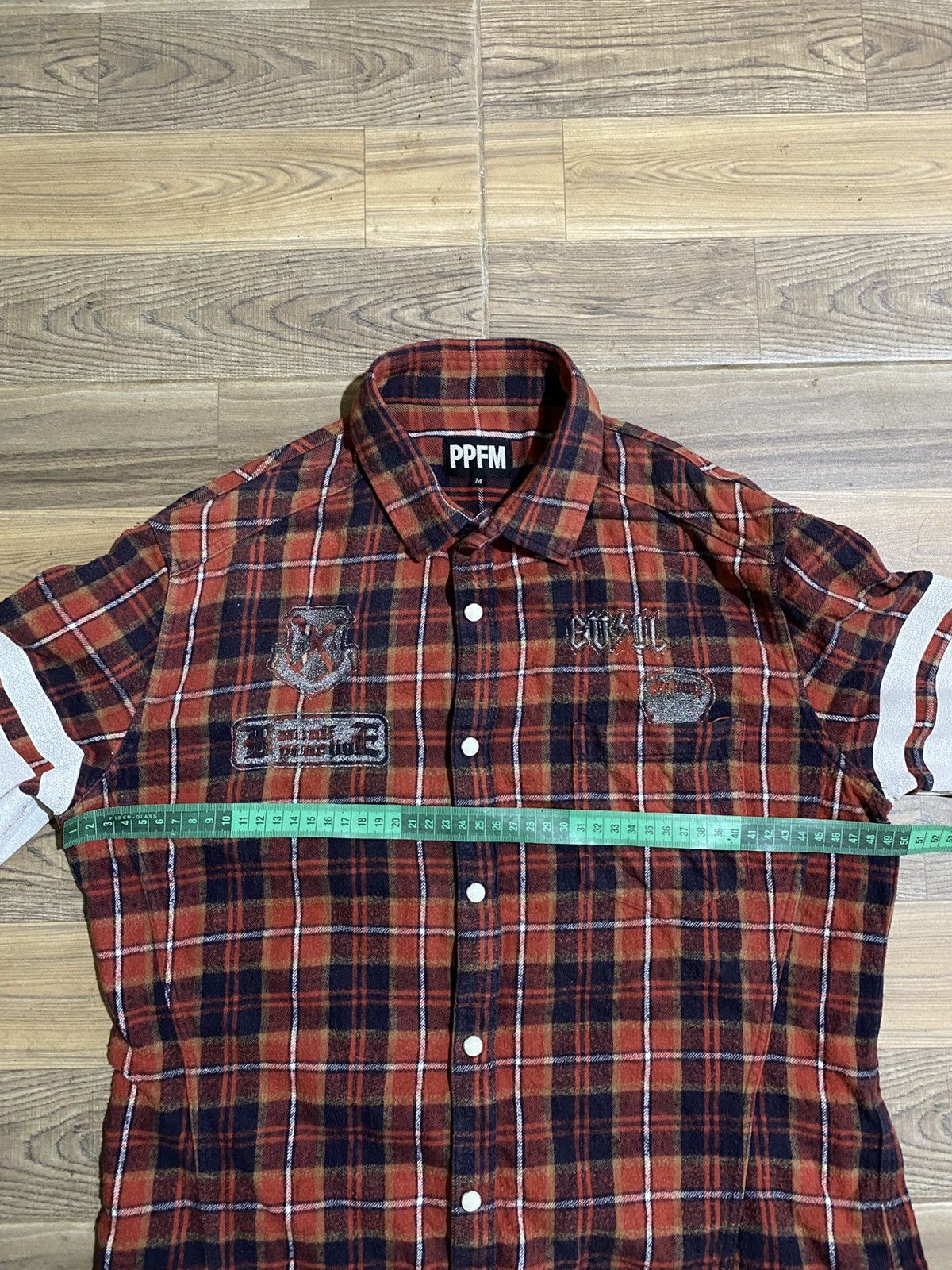 Japanese Brand × PPFM PPFM ERIC DRAVEN PLAID SHIRT Size US M / EU 48-50 / 2 - 13 Thumbnail