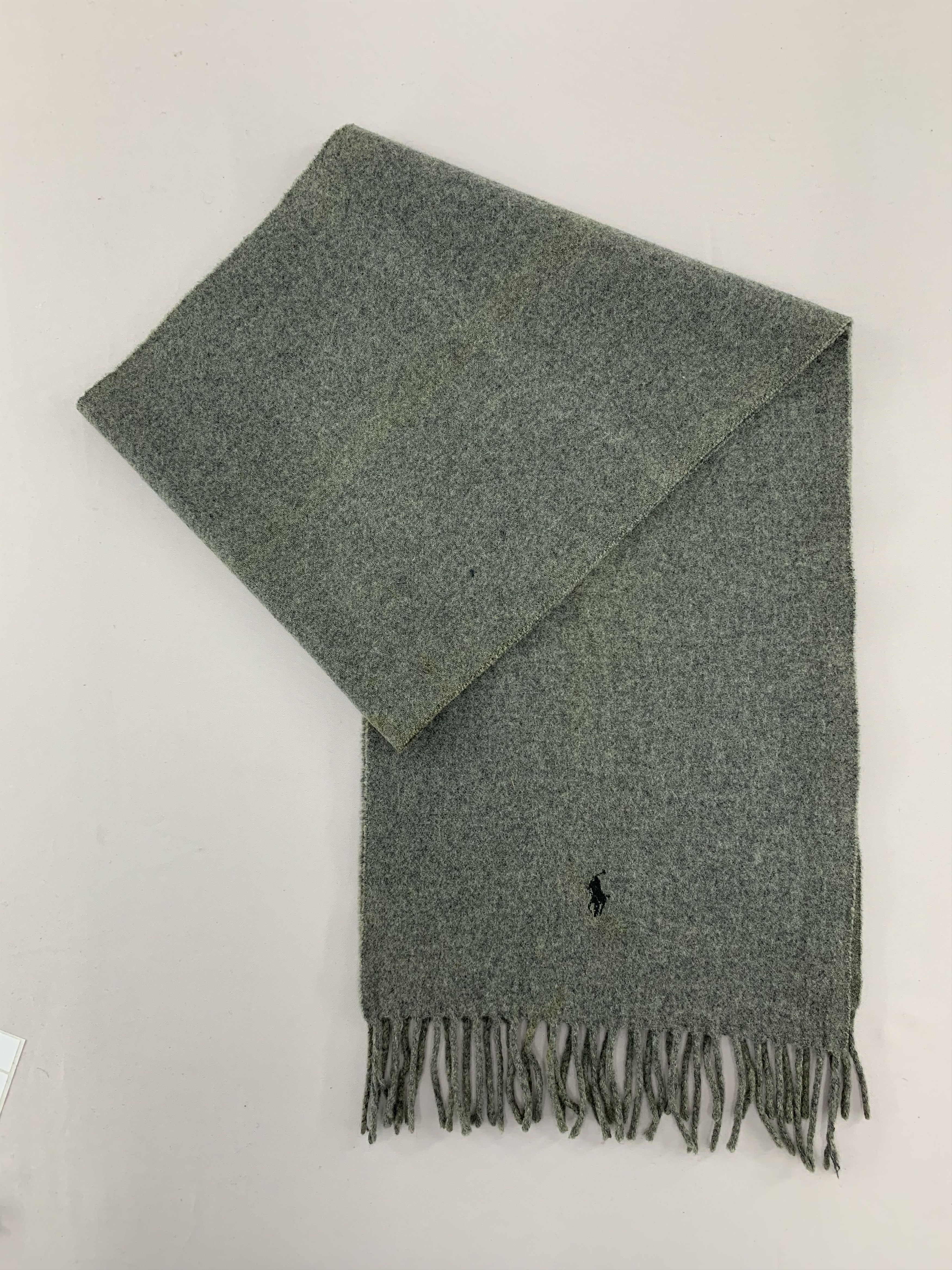 Polo Ralph Lauren Polo Ralph Lauren Scarf Wool Muffler Neck Wrap BL4254 Size ONE SIZE - 2 Thumbnail